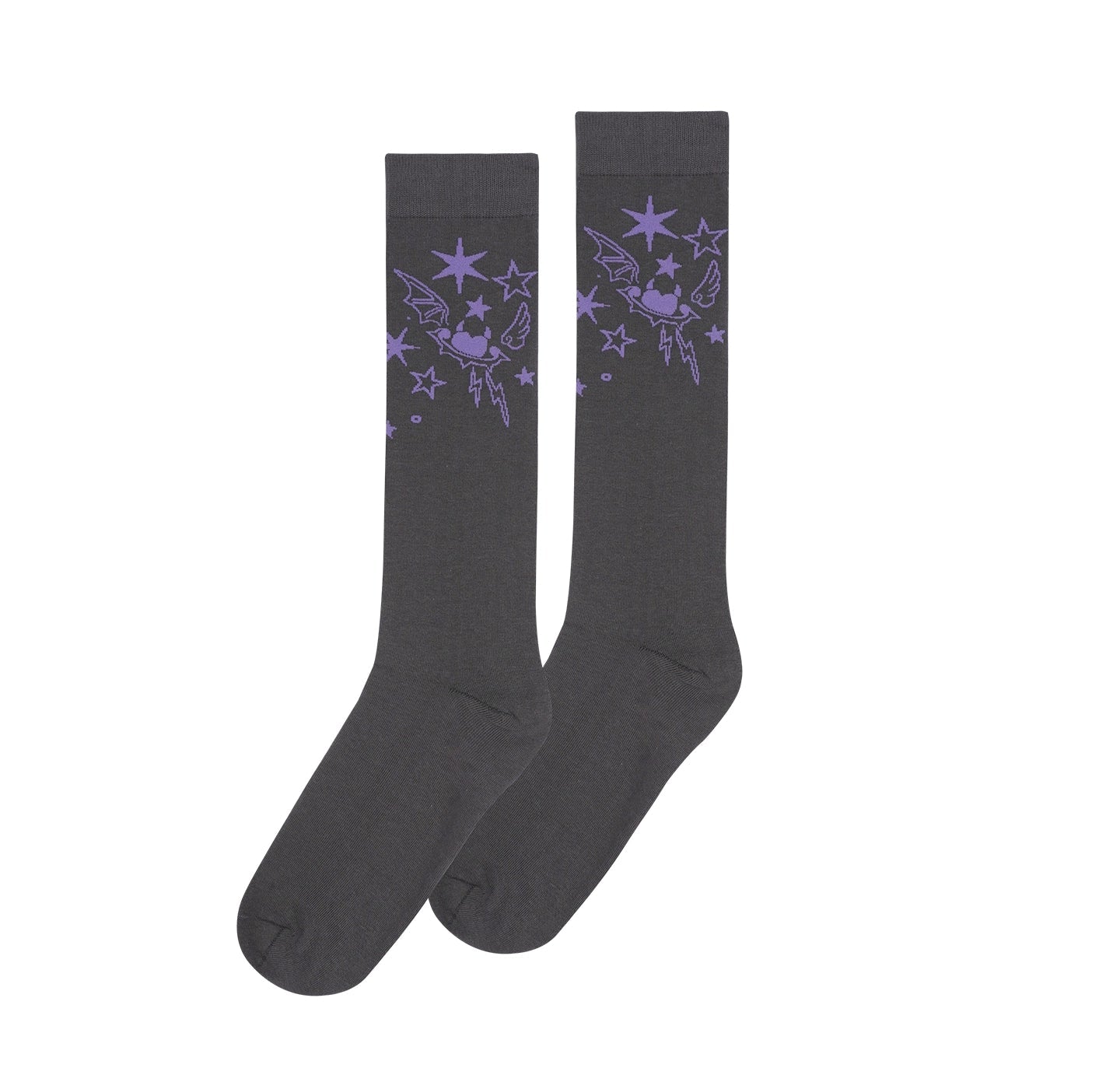 Sweet Cool Graffiti Calf Socks