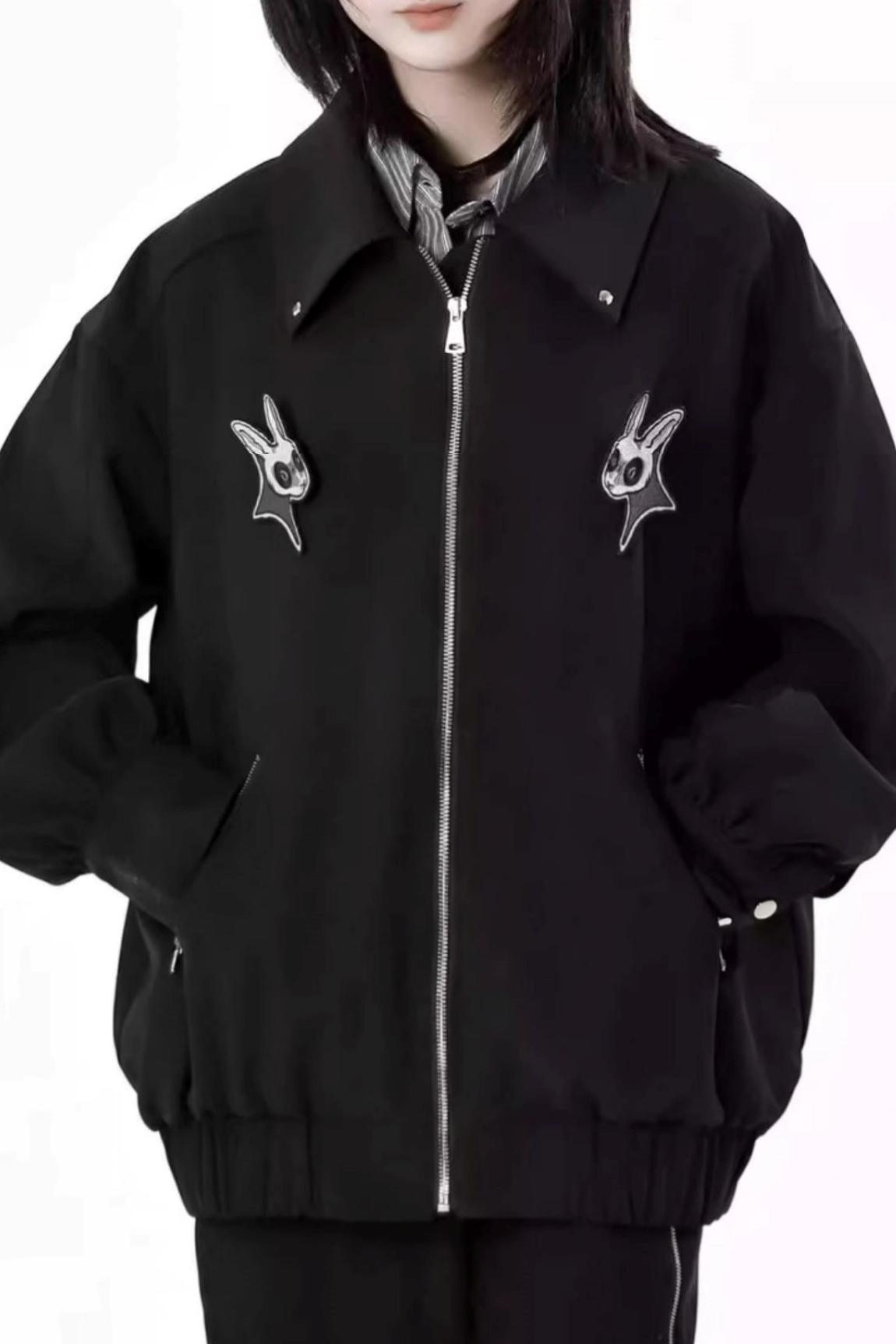 スナップ ジャケット+シャツ+プリーツワンピース+シャツ