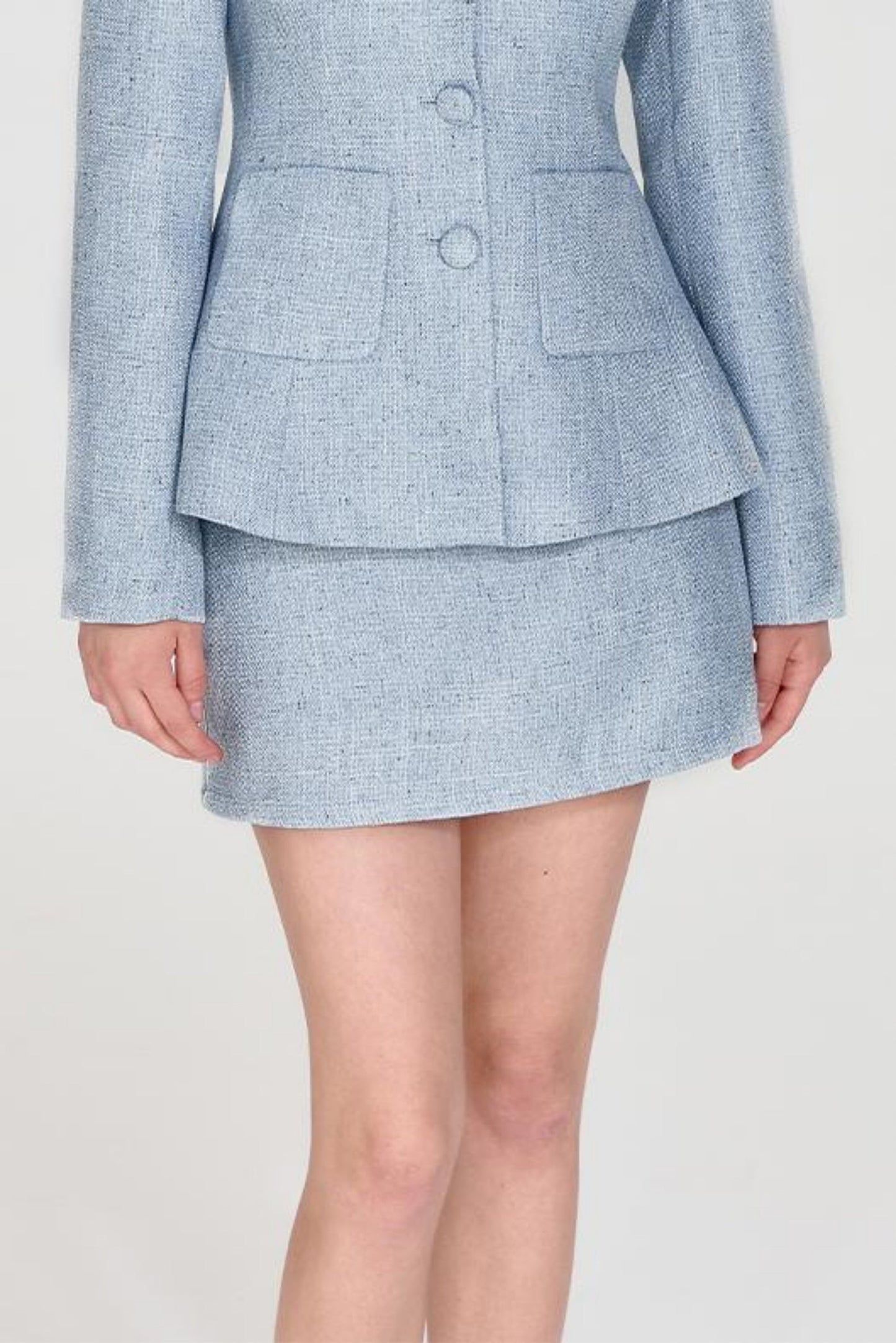 レトロフレンチフレアジャケット+タイトスカート