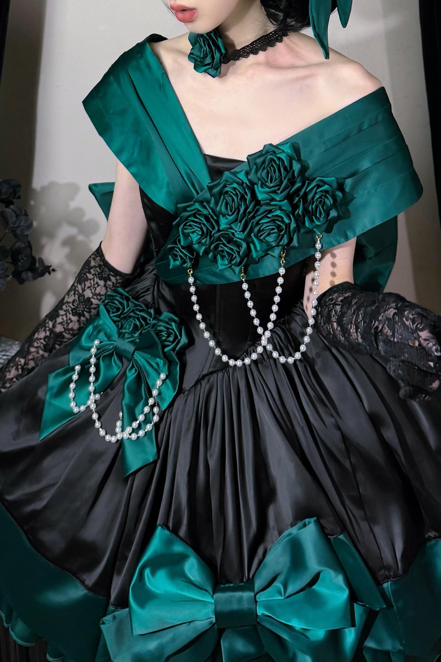 Rosenprinzessin-Lolita-Kleid