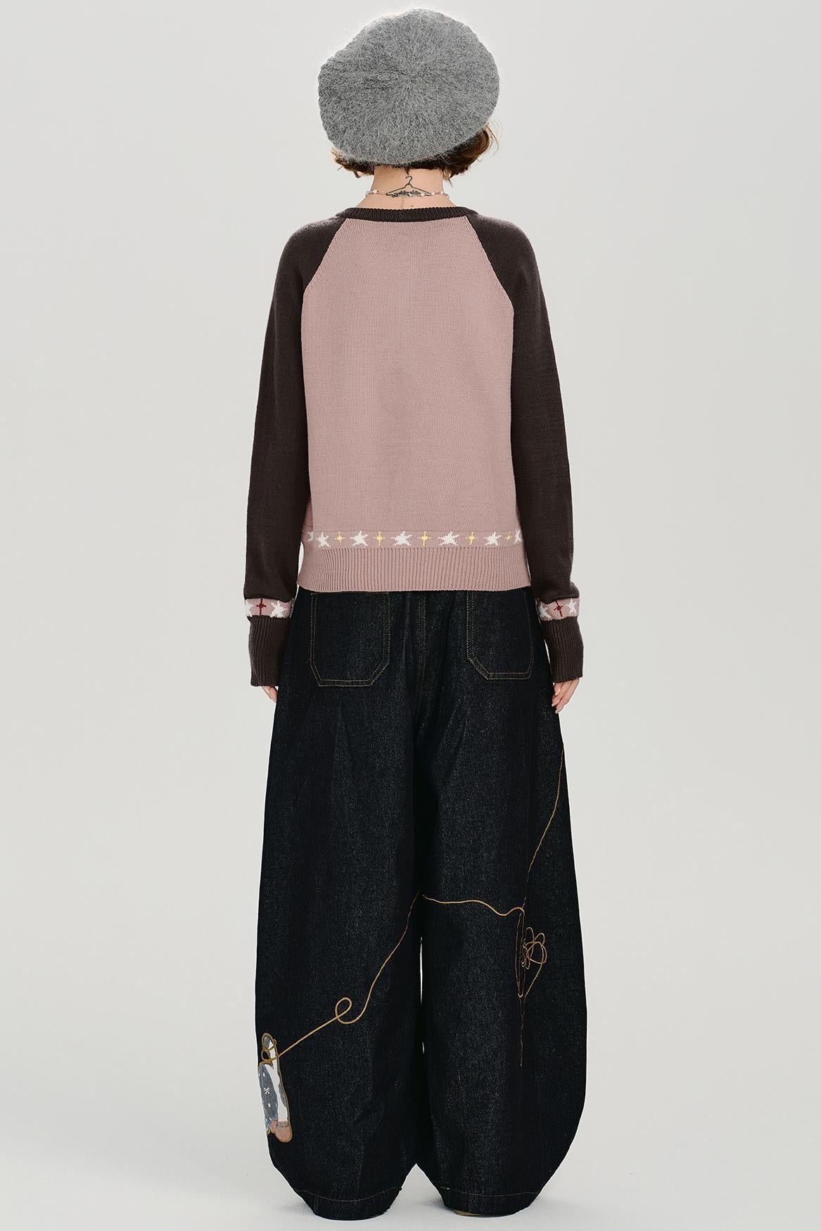 アメリカンレトロカーディガン