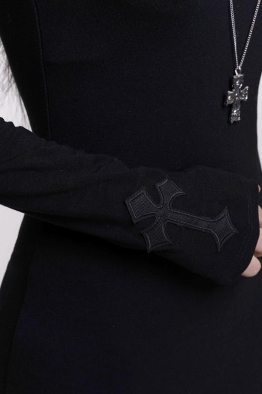 Dark Gothic Black Dress