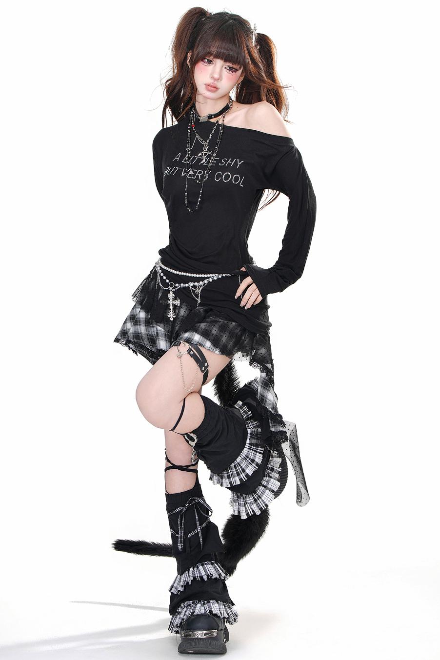 Mode Frill Design T-Shirt