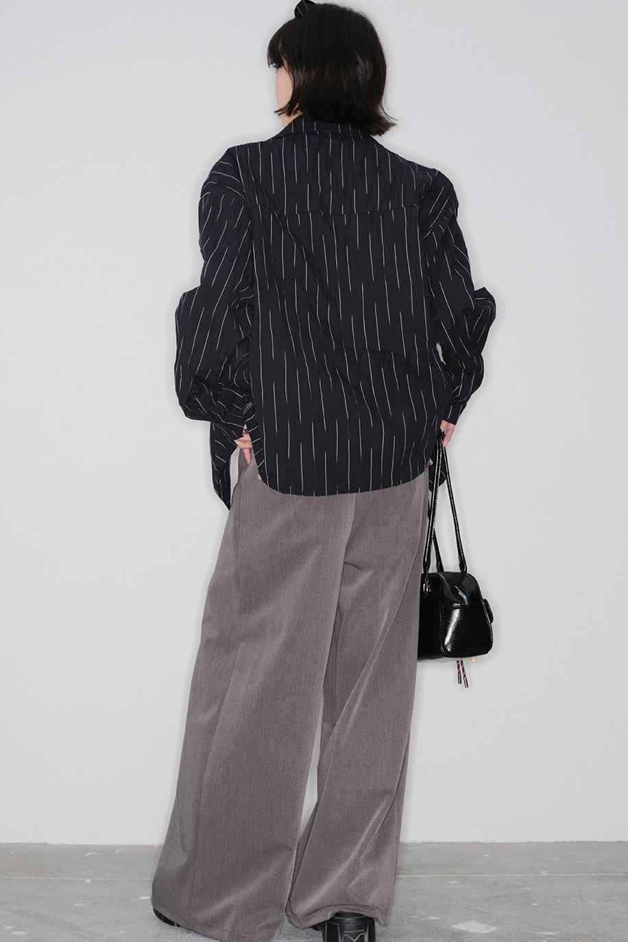 Plaid Loose Long Pants