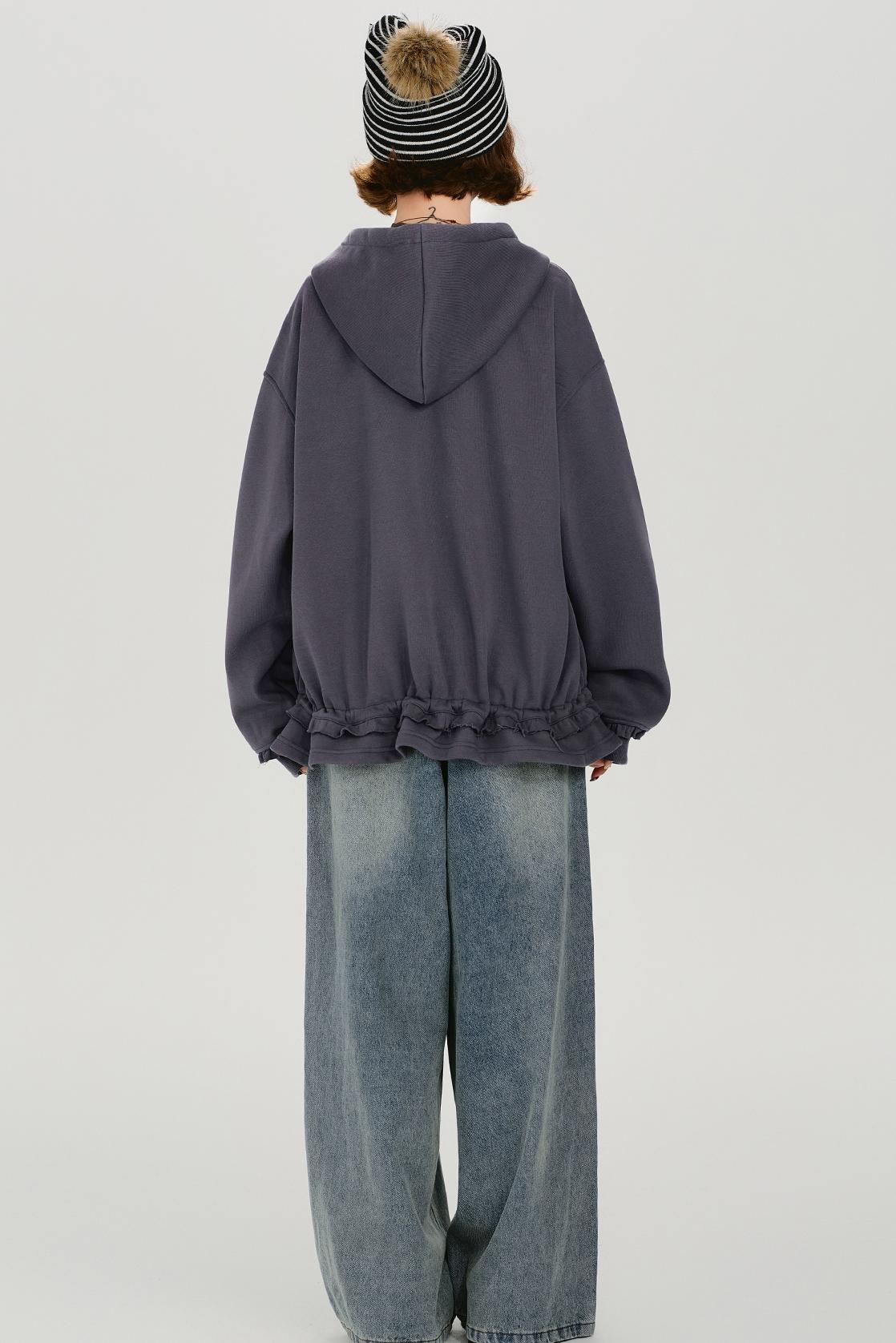 レトロスターフーディパーカー