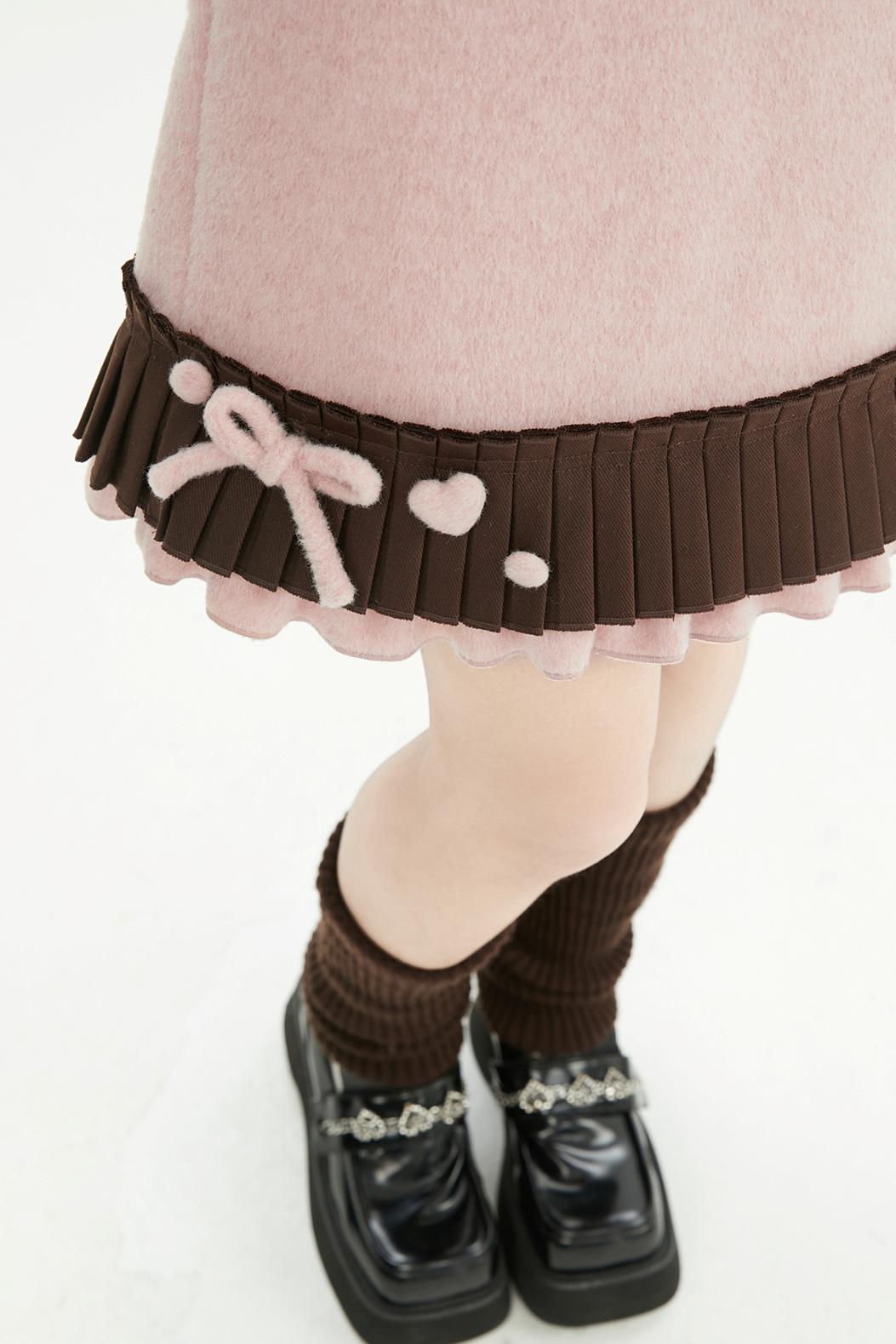 Pink Doll Style Coat Setup