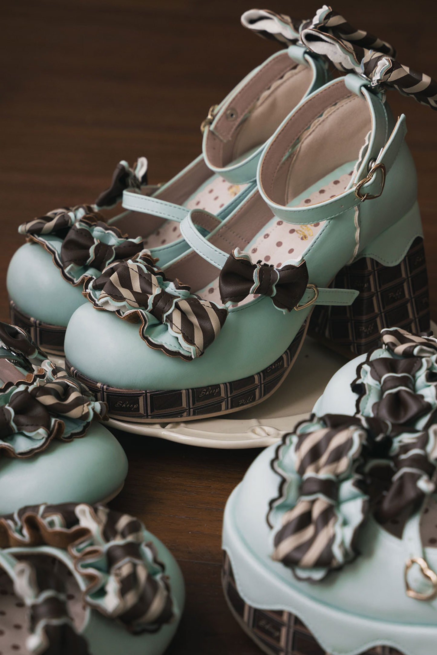 チョコレートスイートロリータヒール