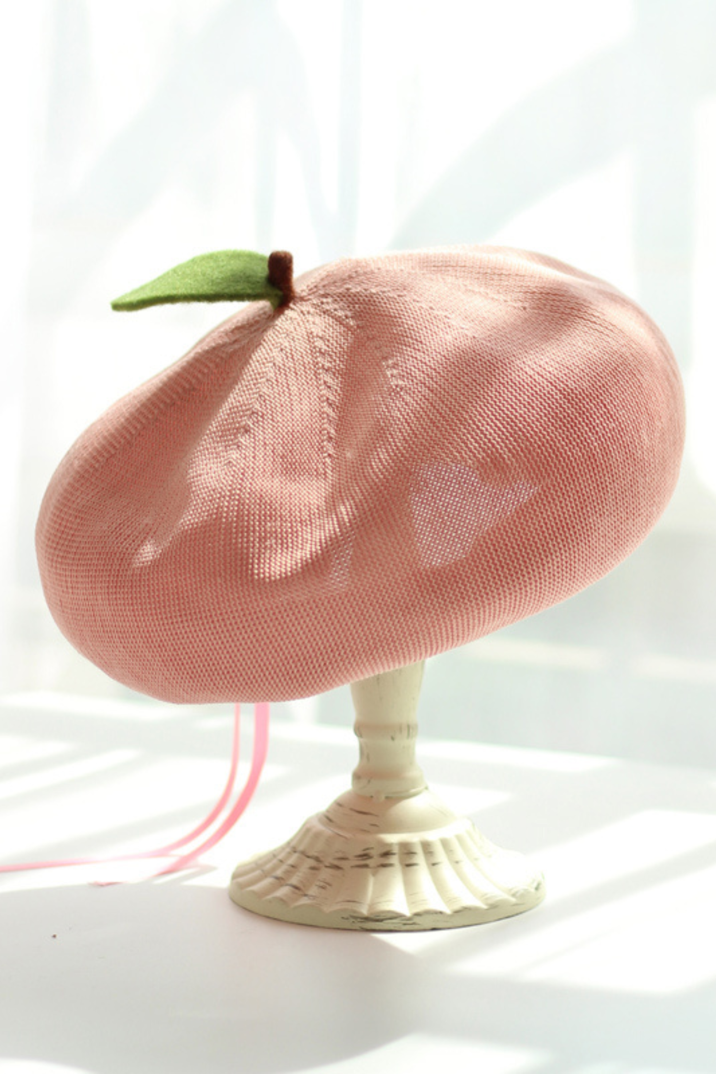 アップルオレンジベレー帽