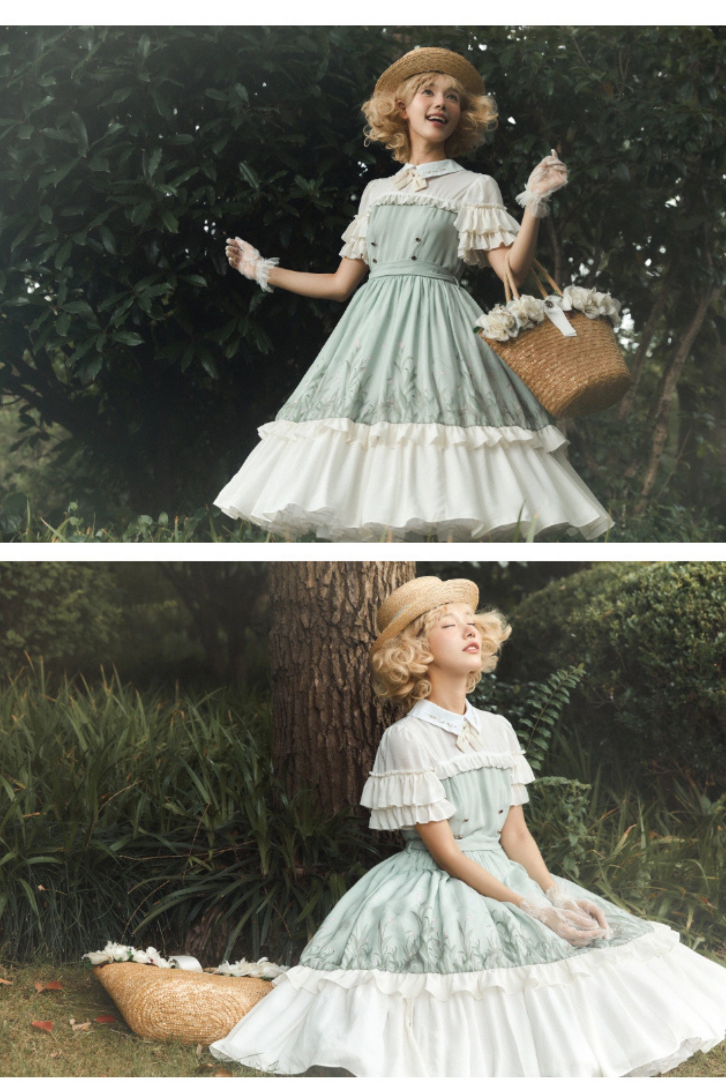 Retro Girly Elegance Dress