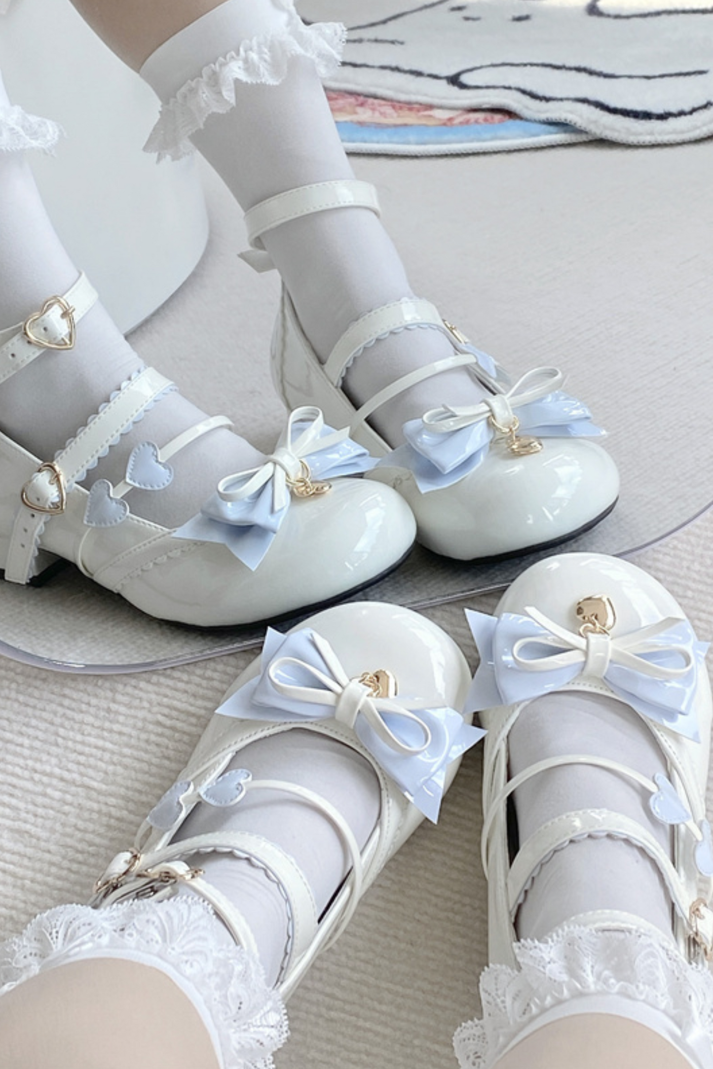 Cookie Lolita Heel Round Toe Shoes
