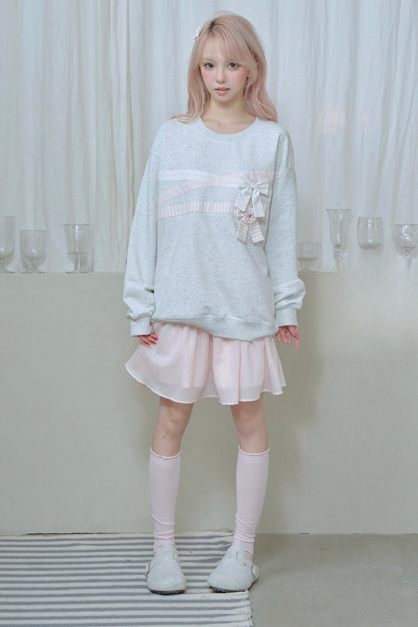 リボンプルオーバースウェット