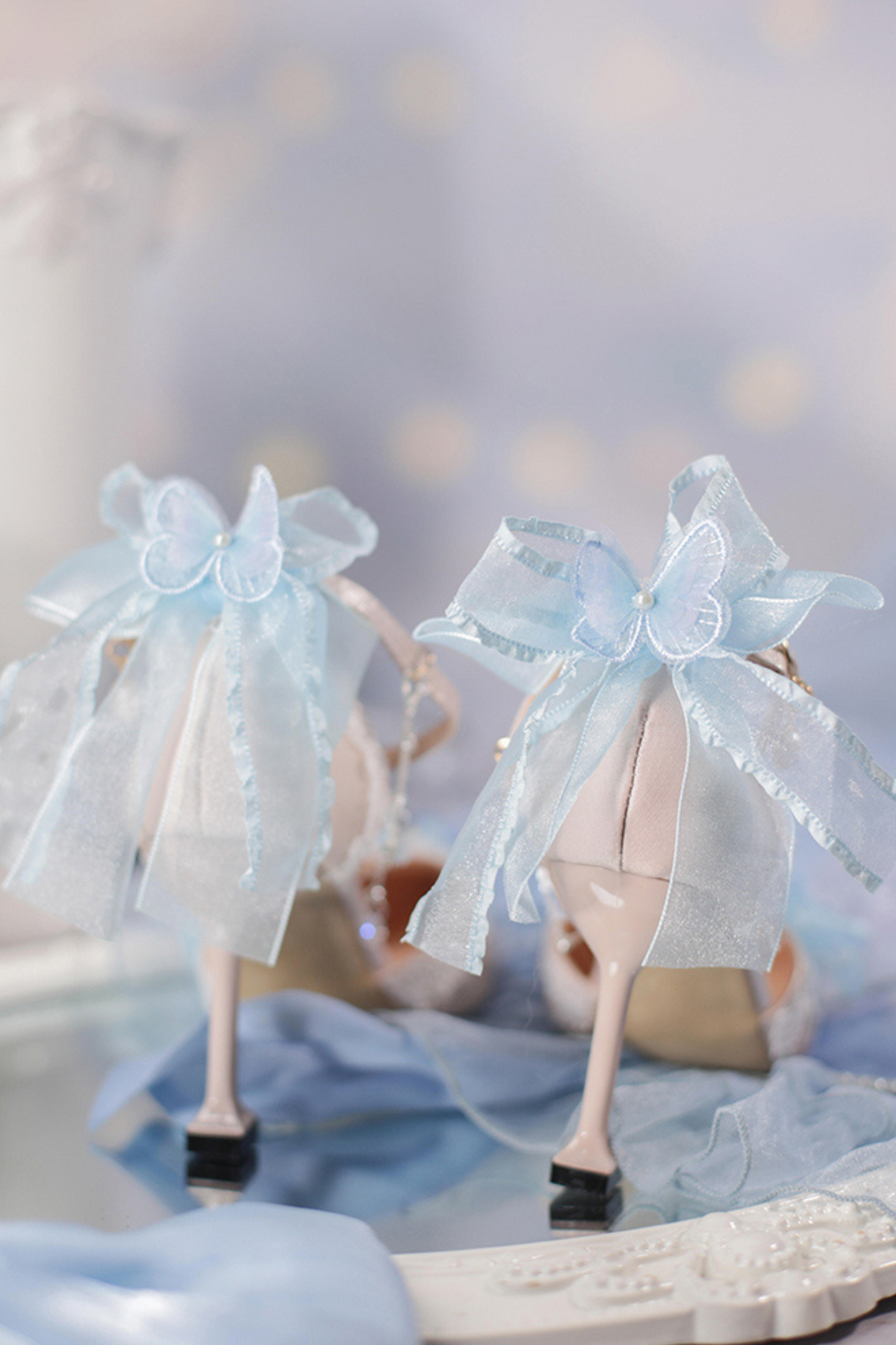 シアーライトチェーンロリータピンヒール