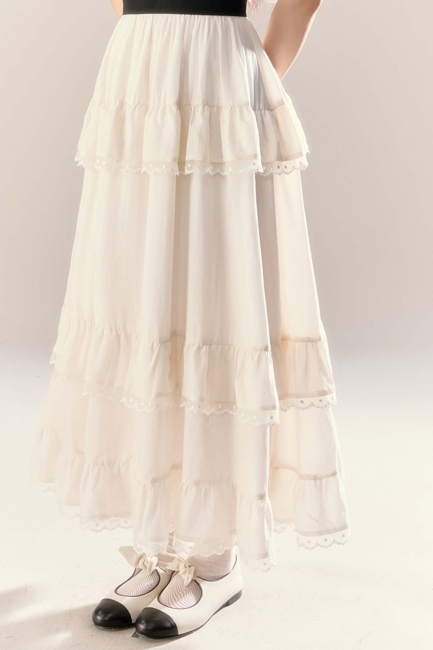 Lillian French Shawl Cake Dress