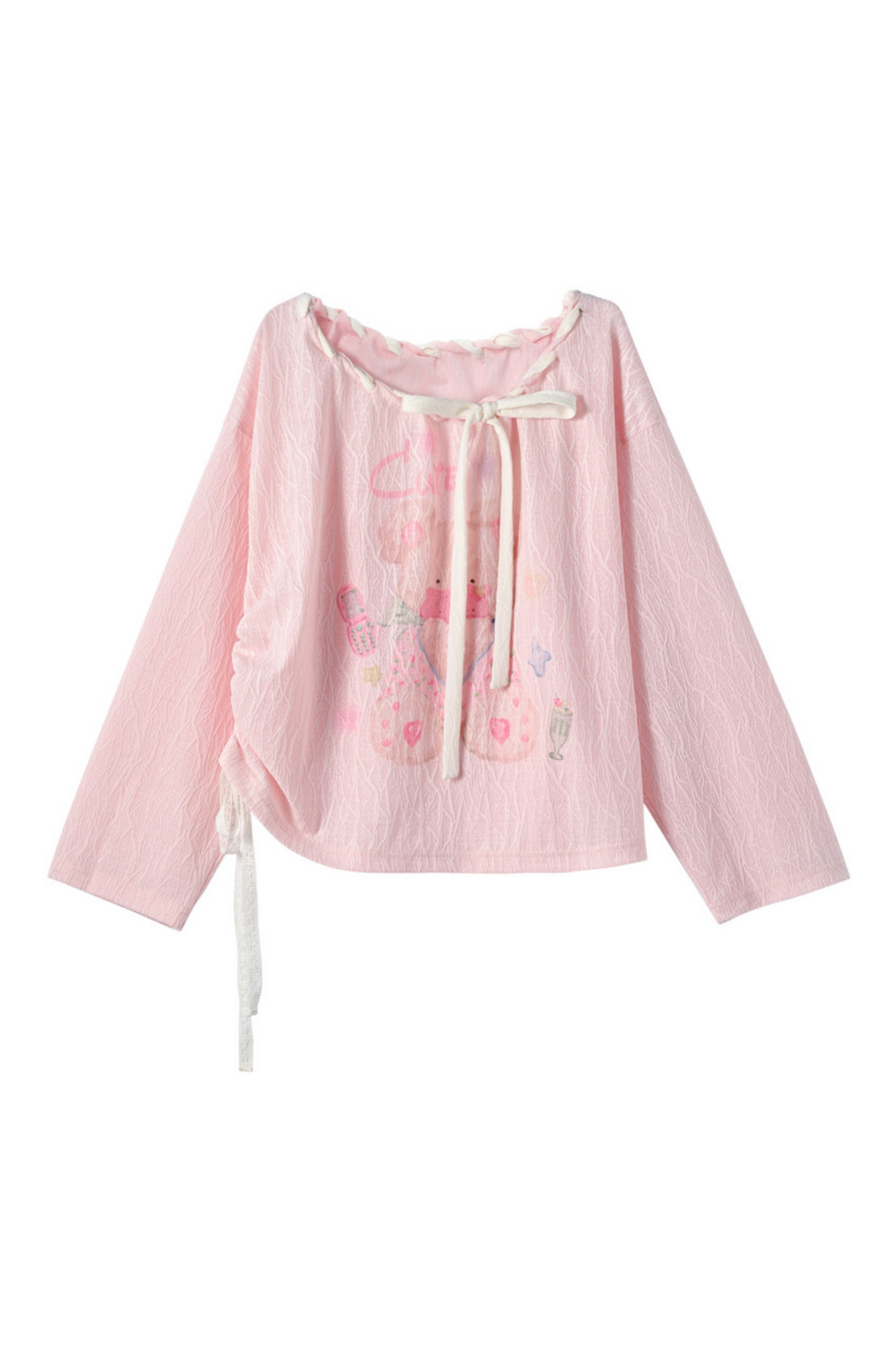 Girlfriend One Shoulder Long Sleeve Top