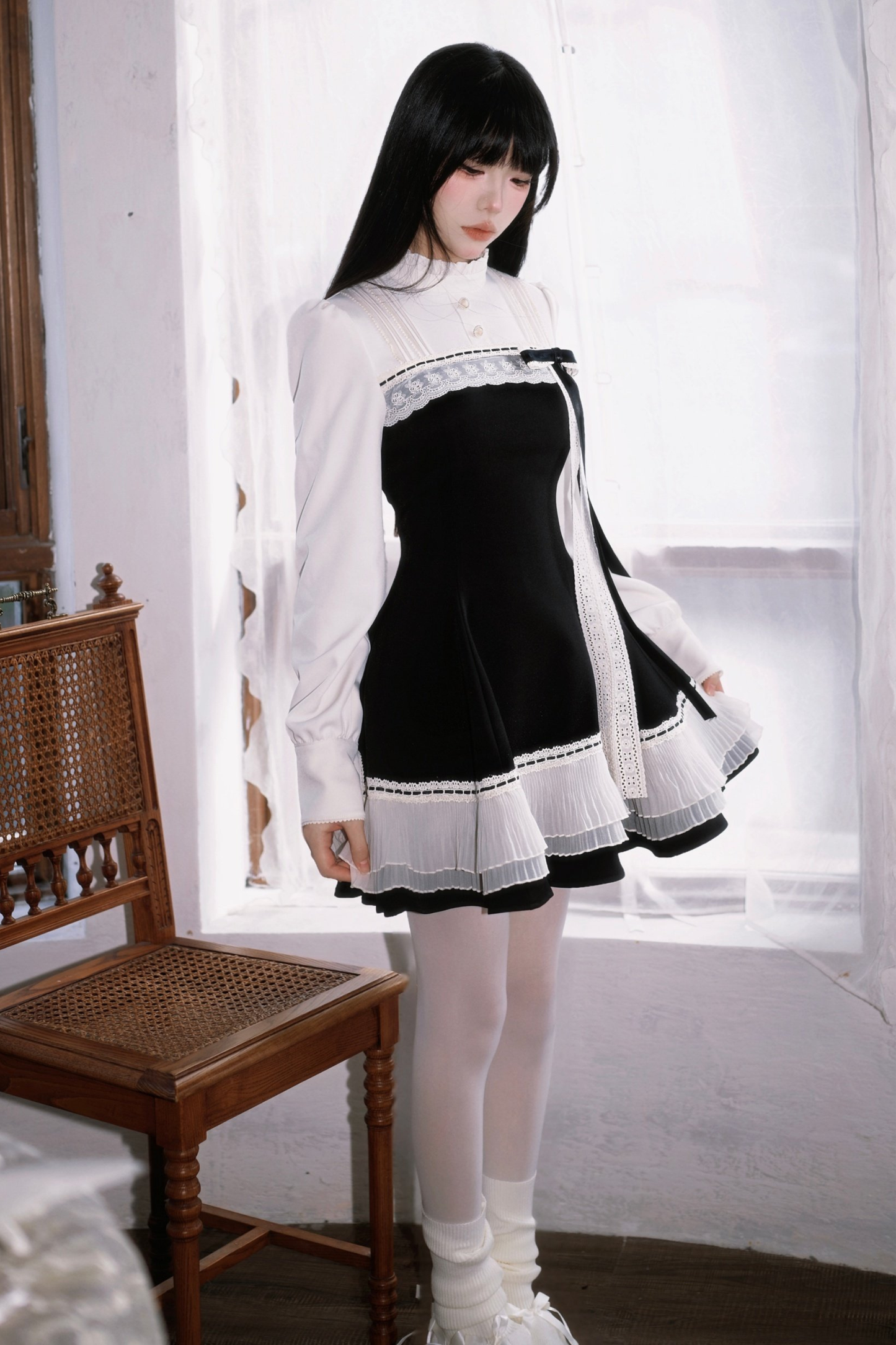 French Black Chic Dresses