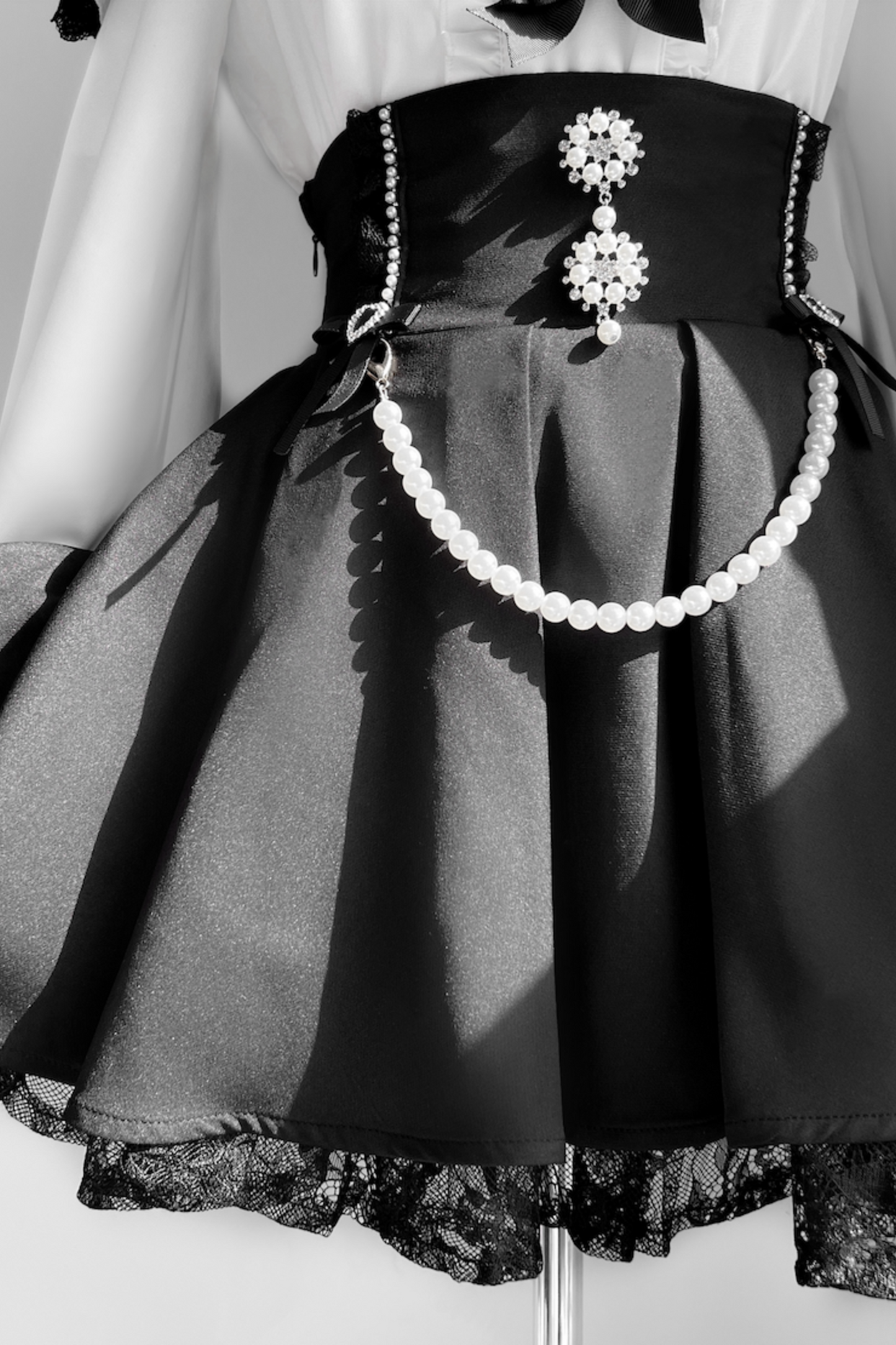 Mine mass-produced love top + pearl skirt