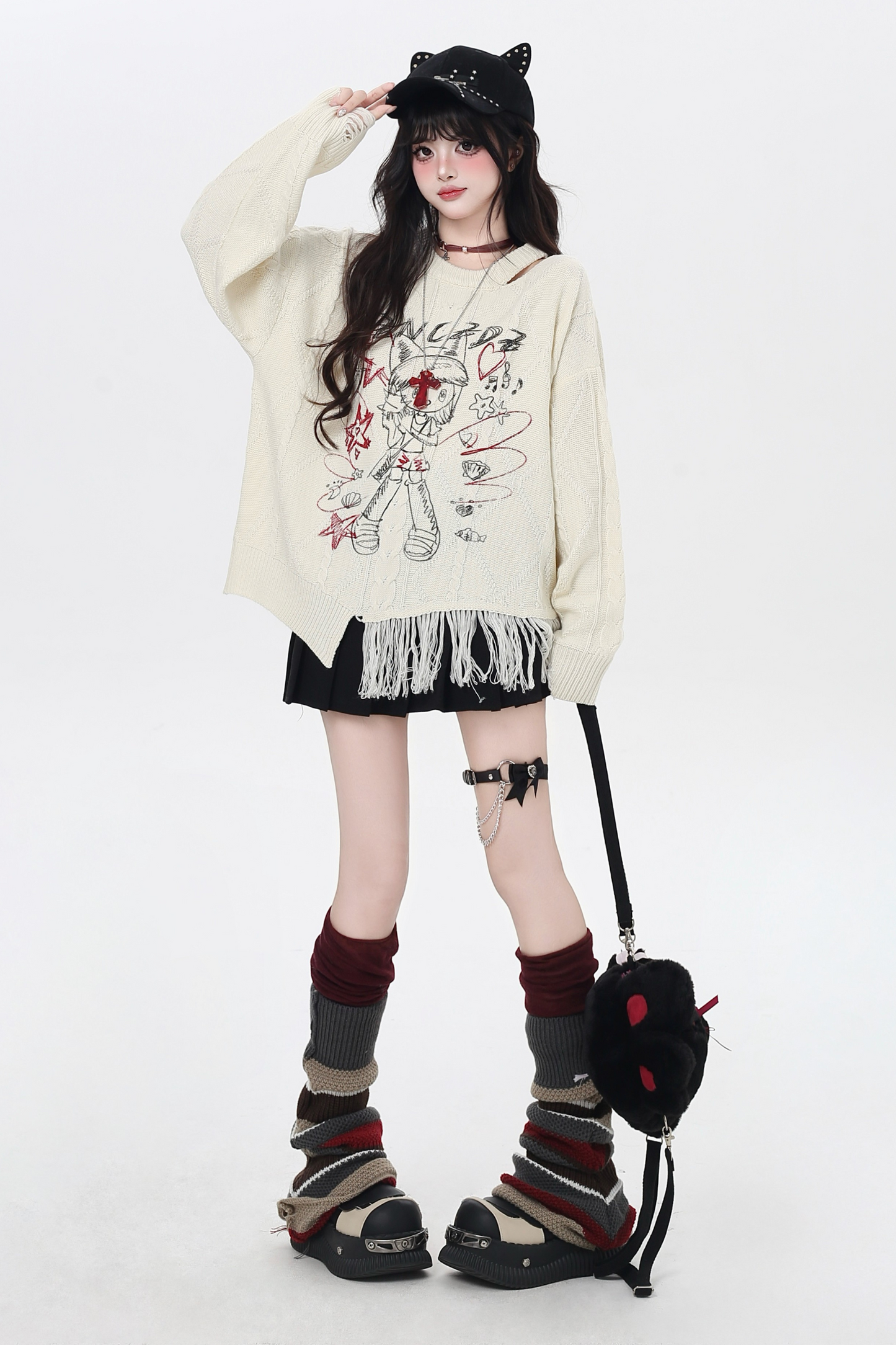 Loose Pullover Sweater