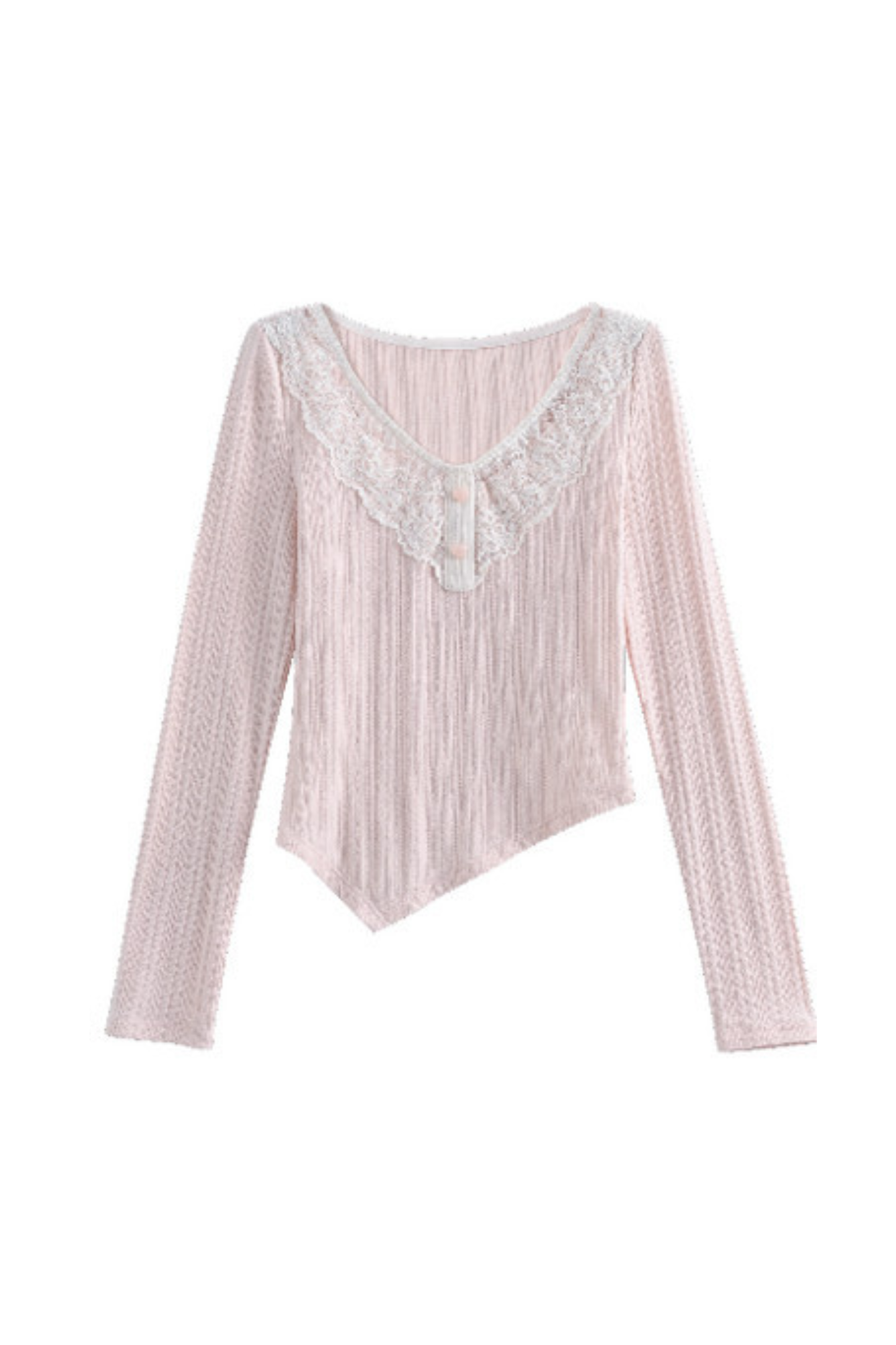 スイートスリムアシメトップス