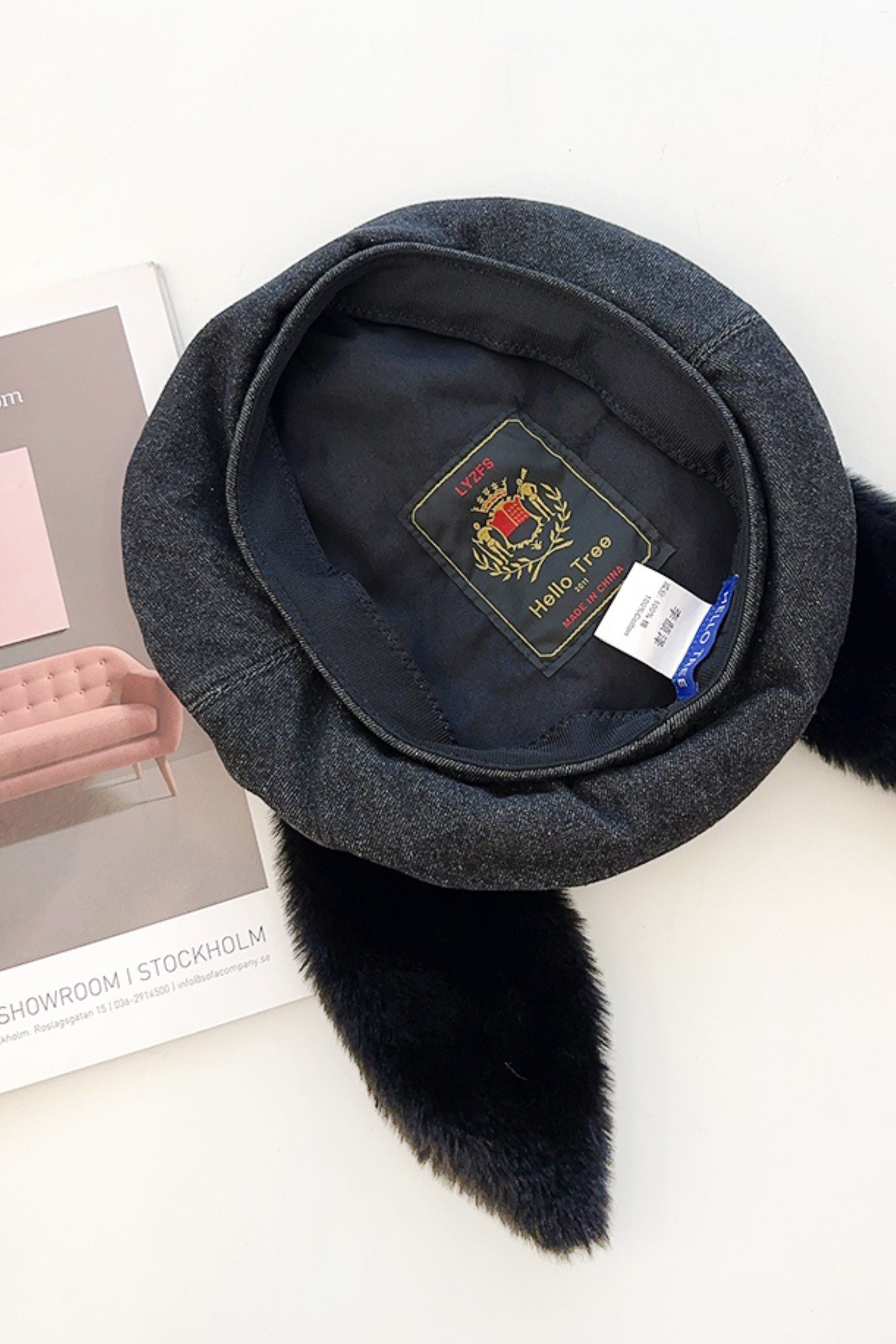 ファーバニーイヤーハット+ラムハット