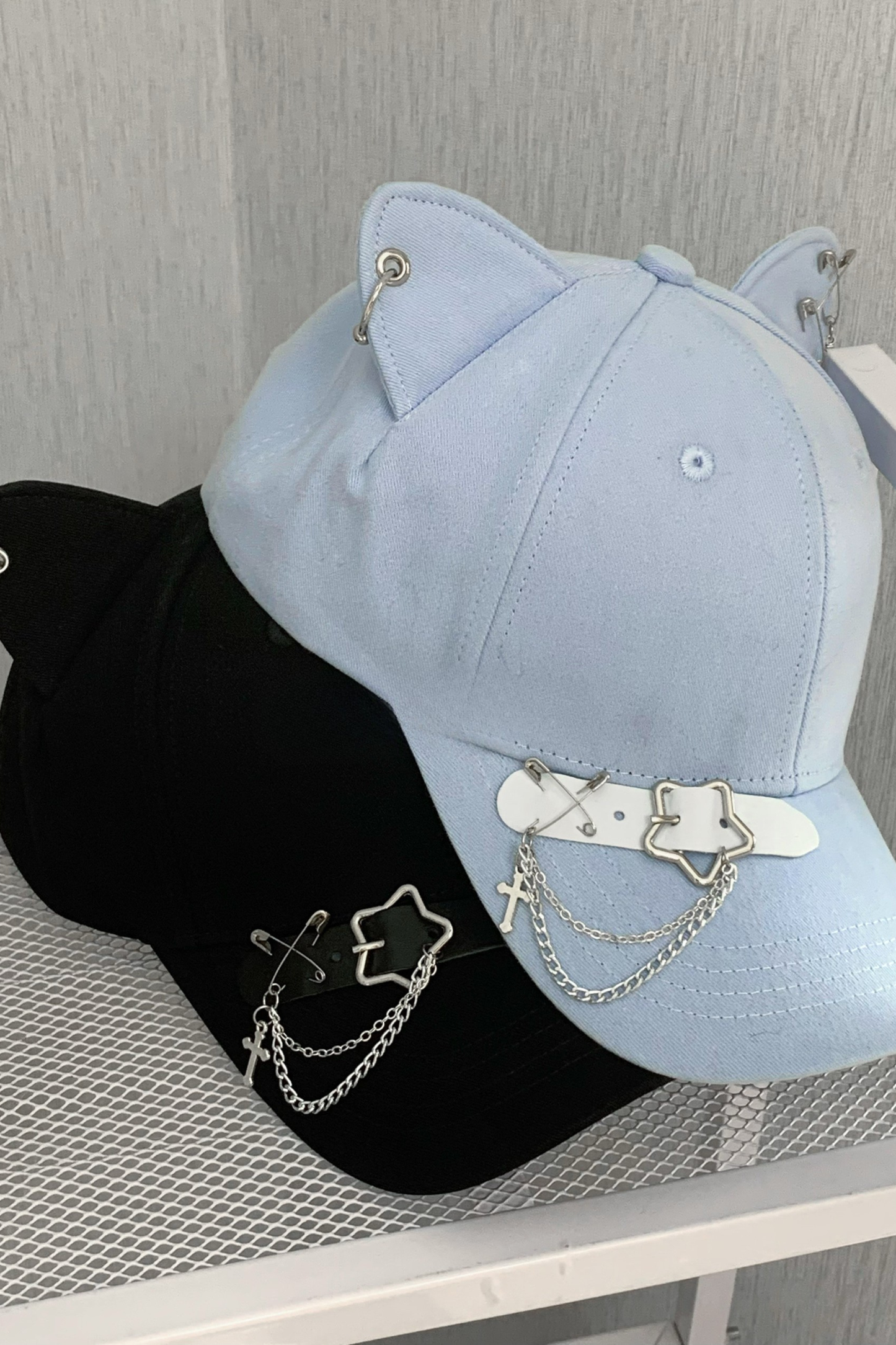 Cat Ear Metal Baseball Cap