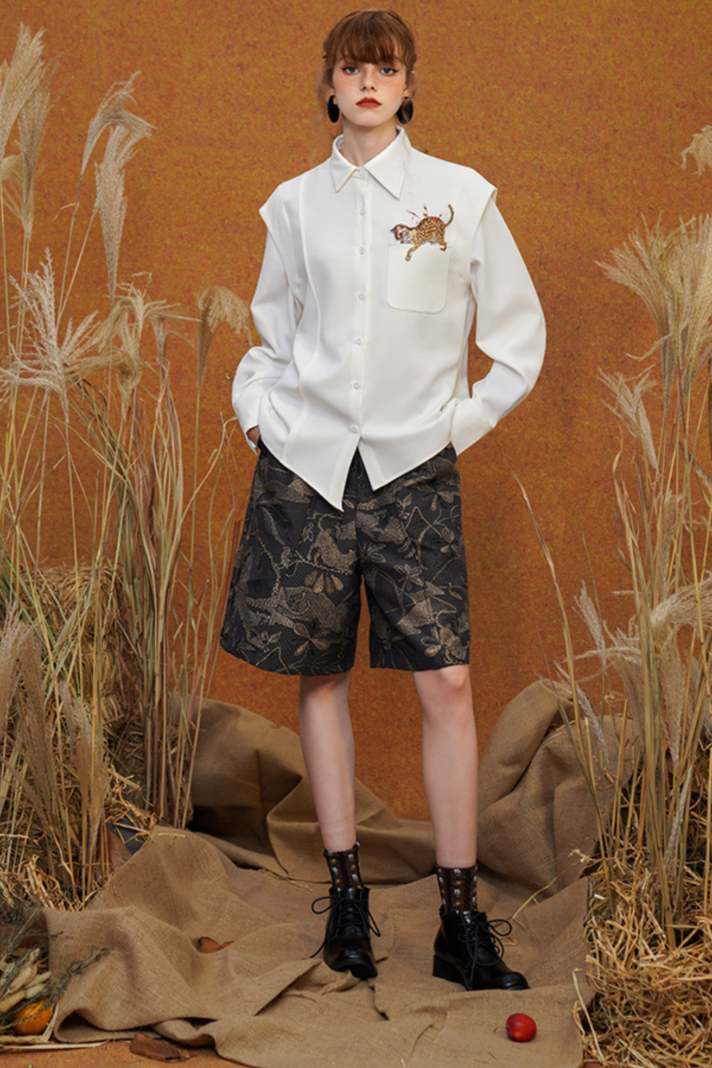 レオパードタイガーシャツ