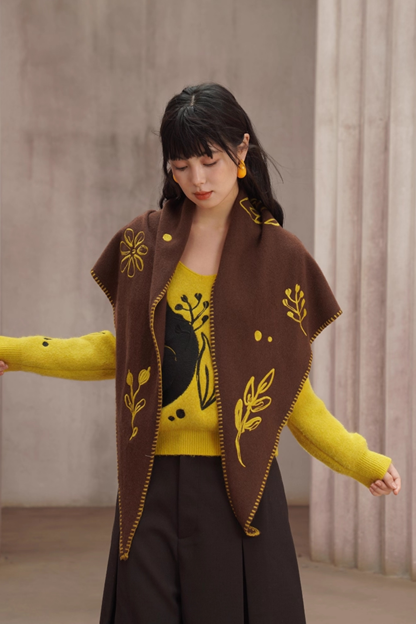 Cat Sweater Pullover Knit