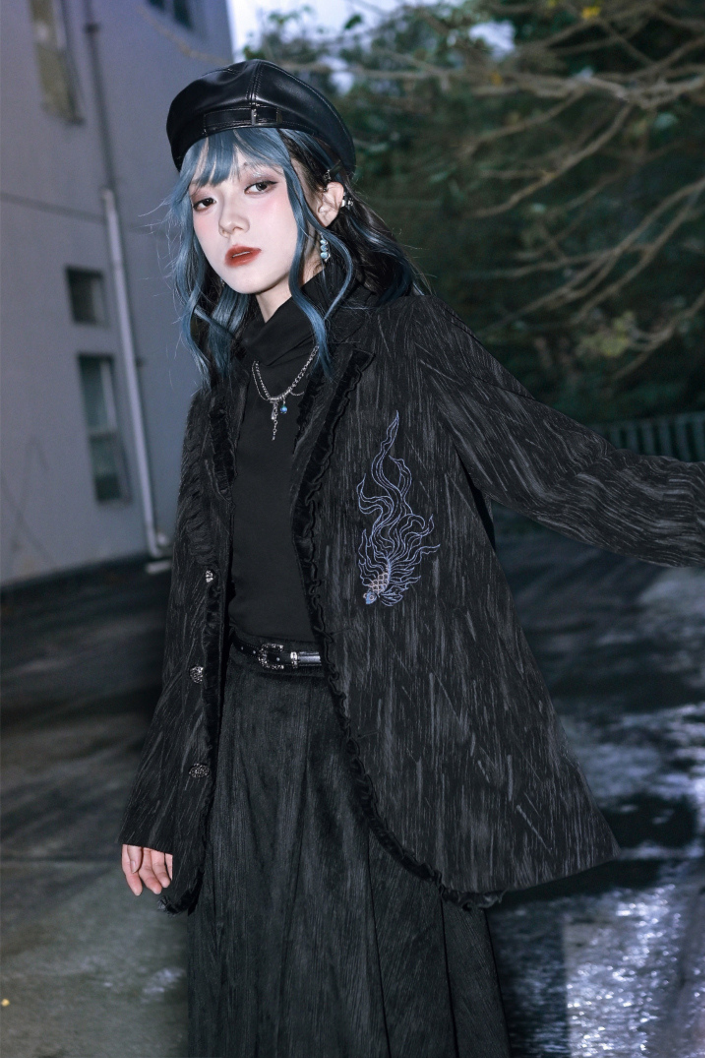 フローティングフィンドリームレースジャケット