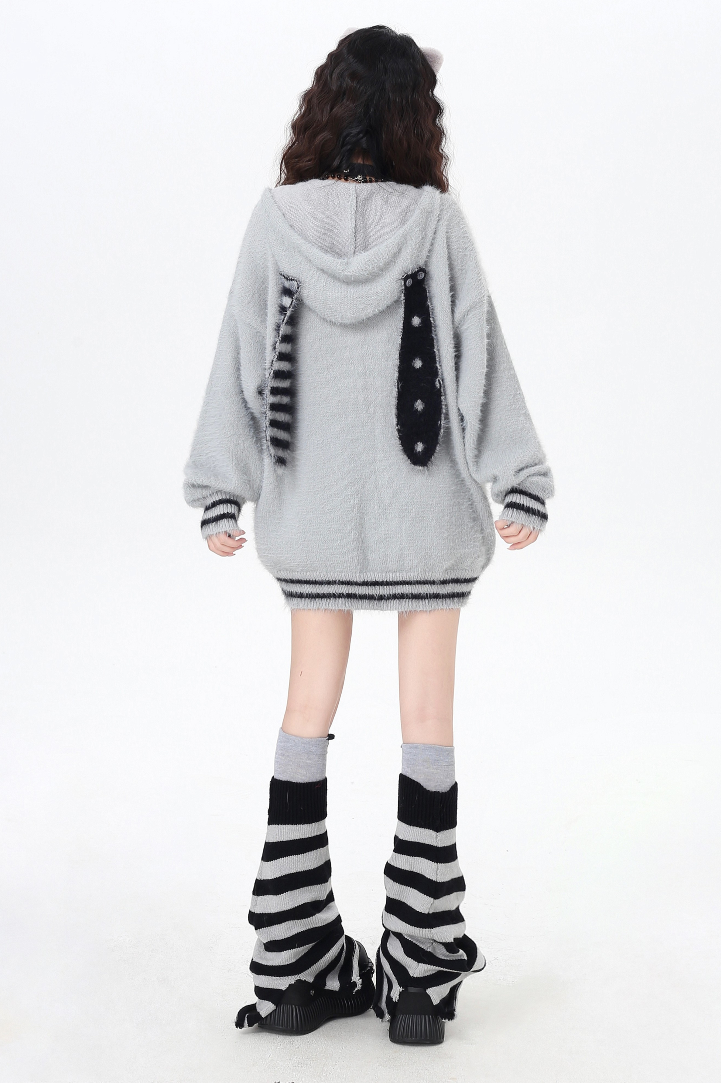 クールラビットフードオーバージャケット