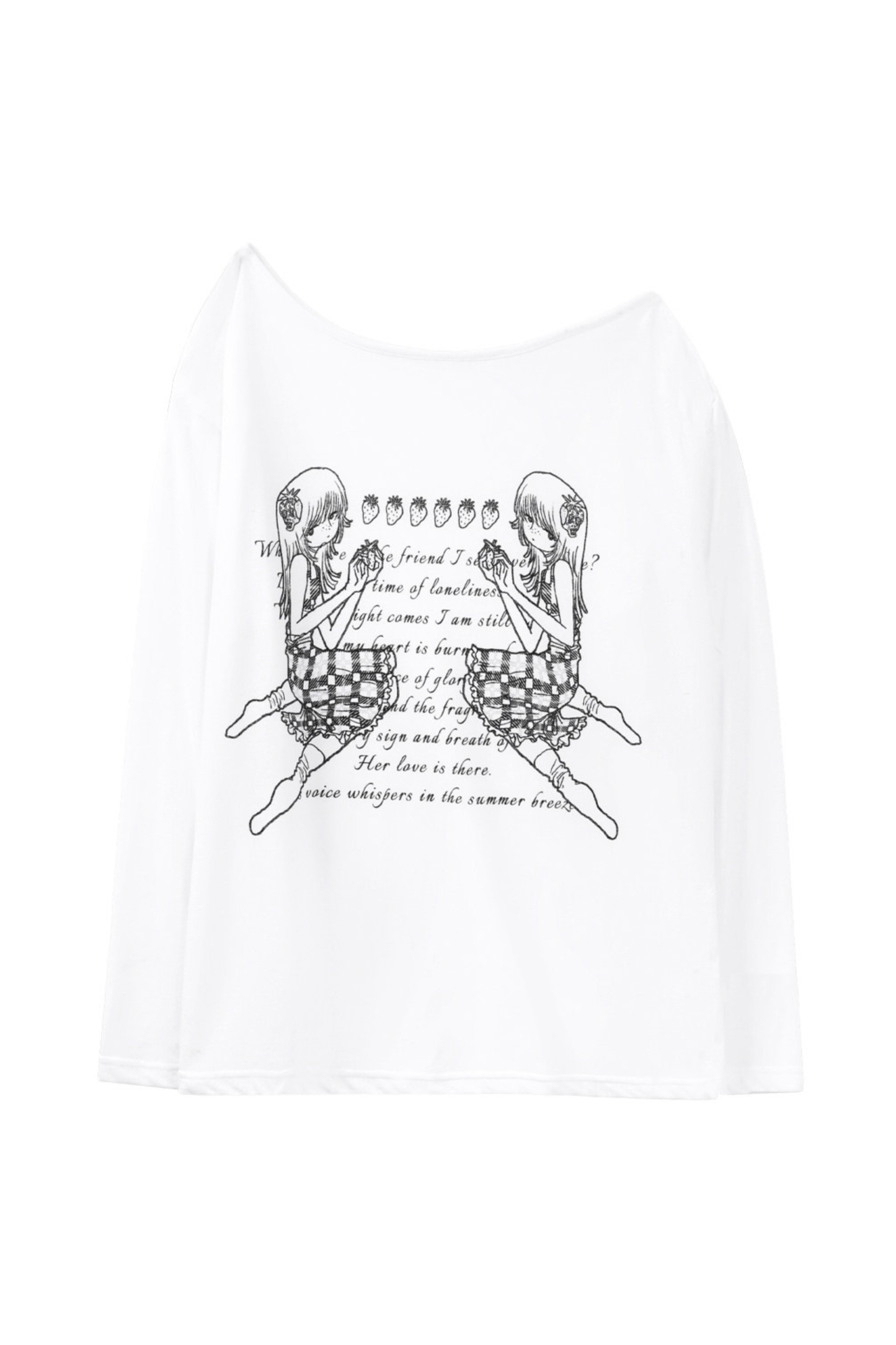 Top de un hombro + Ropa interior + Pantalones holgados