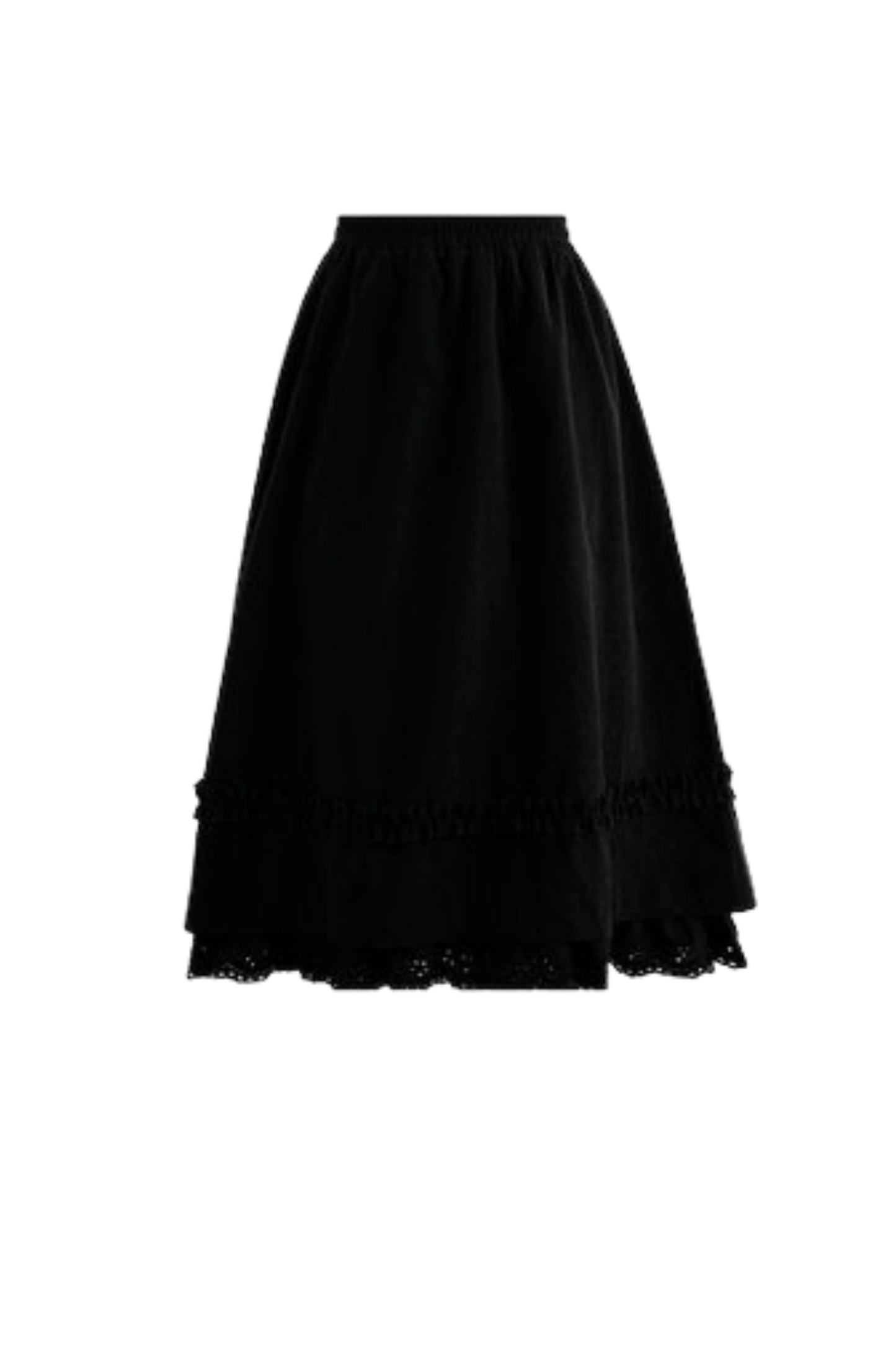 レースプレッピースタイルスカート