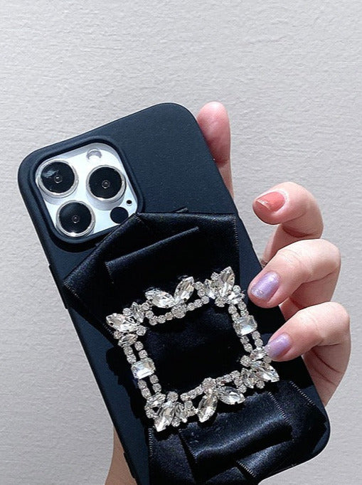Korean style high-end rhinestone phone case