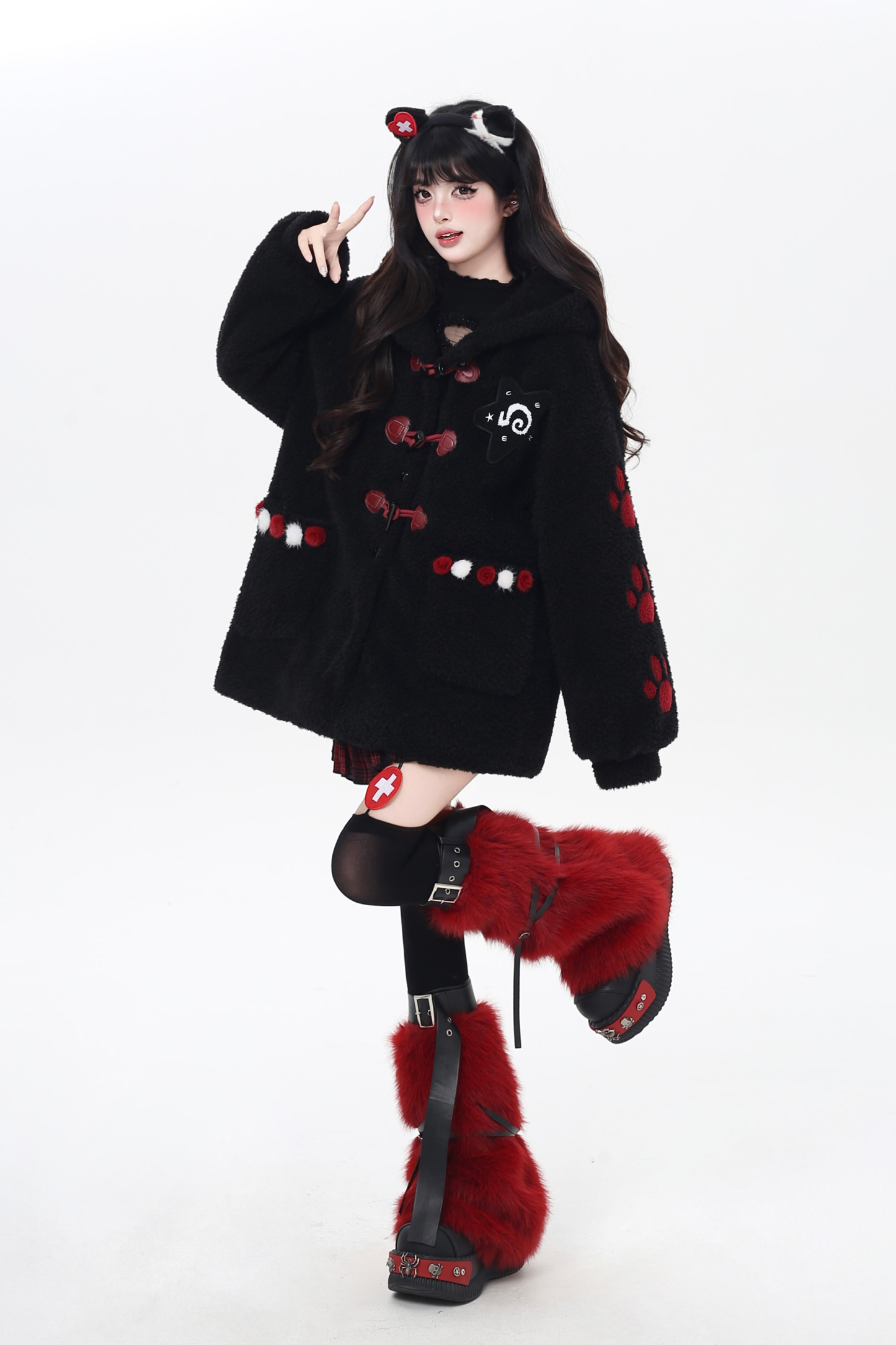 キャットラムウールコットンジャケット