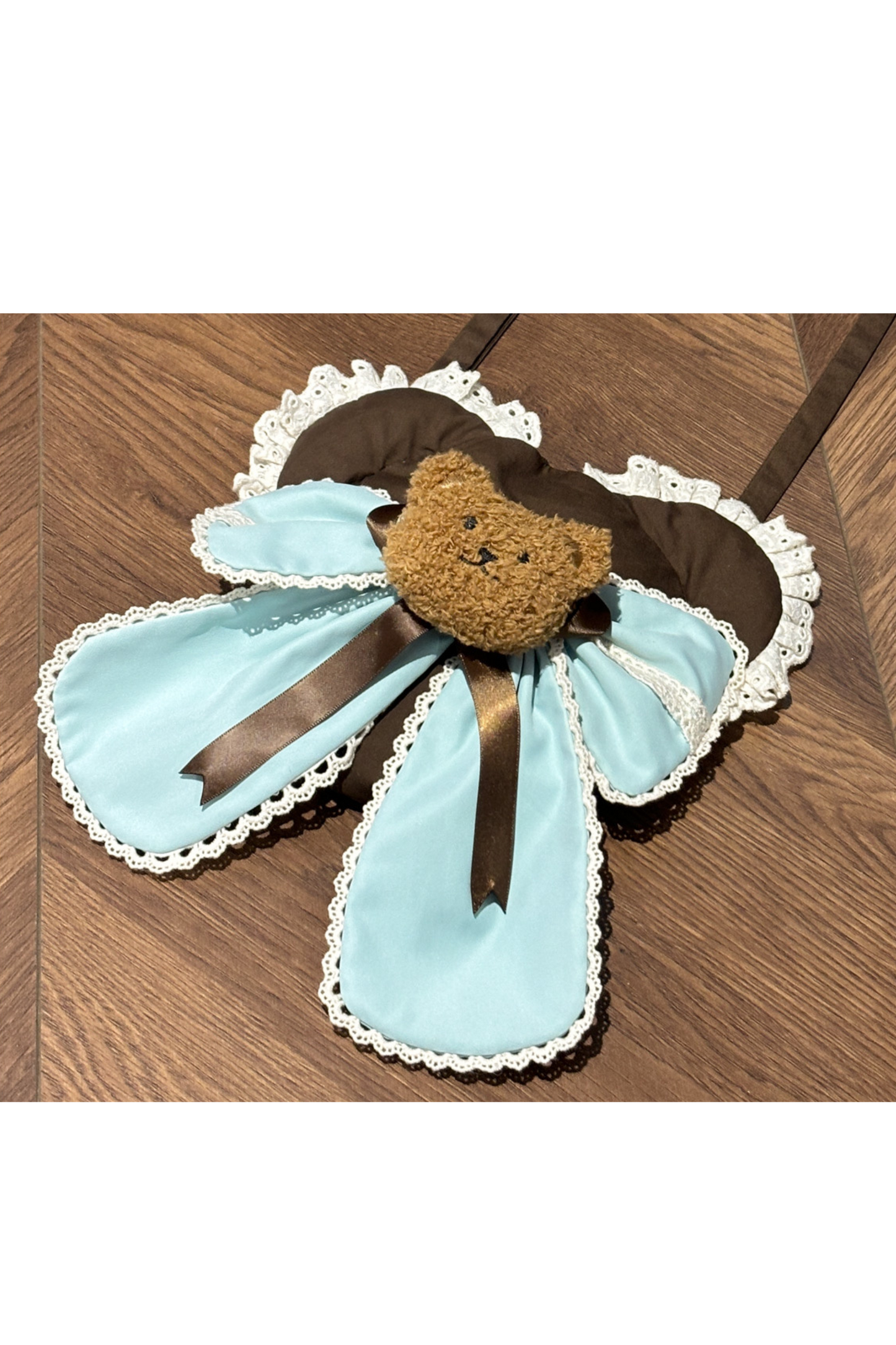 【予約商品】アプリコットンフリルベアロリータドレス+バッグ+アクセサリー