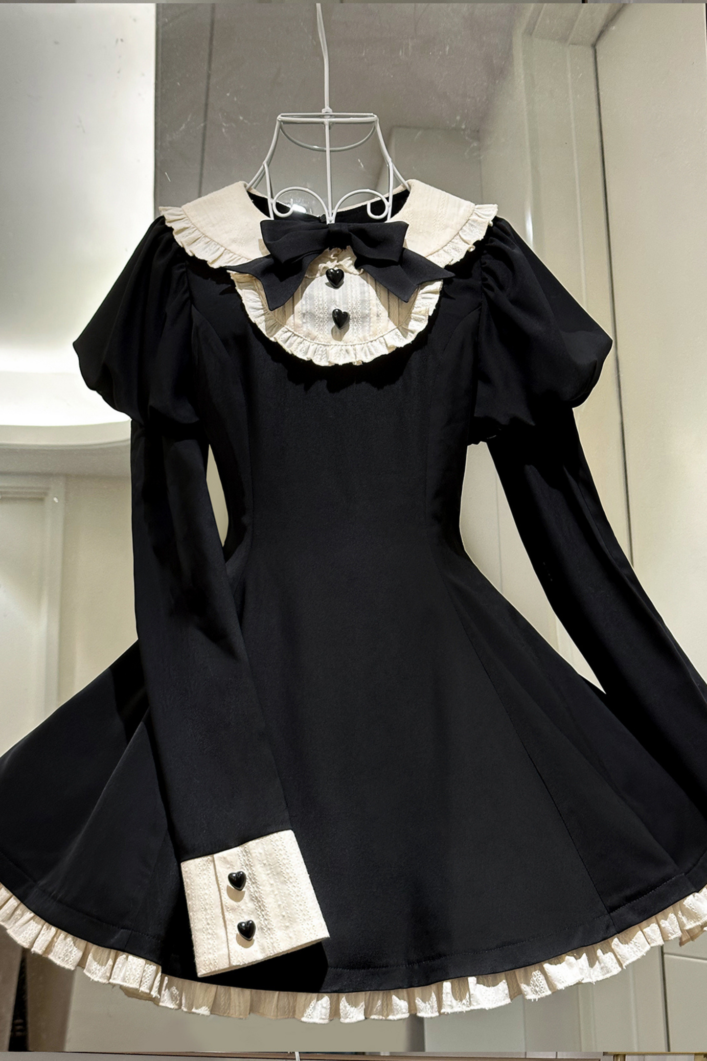 Little Maid Elegant Lolita Dress + Apron + Sleeve + Headband
