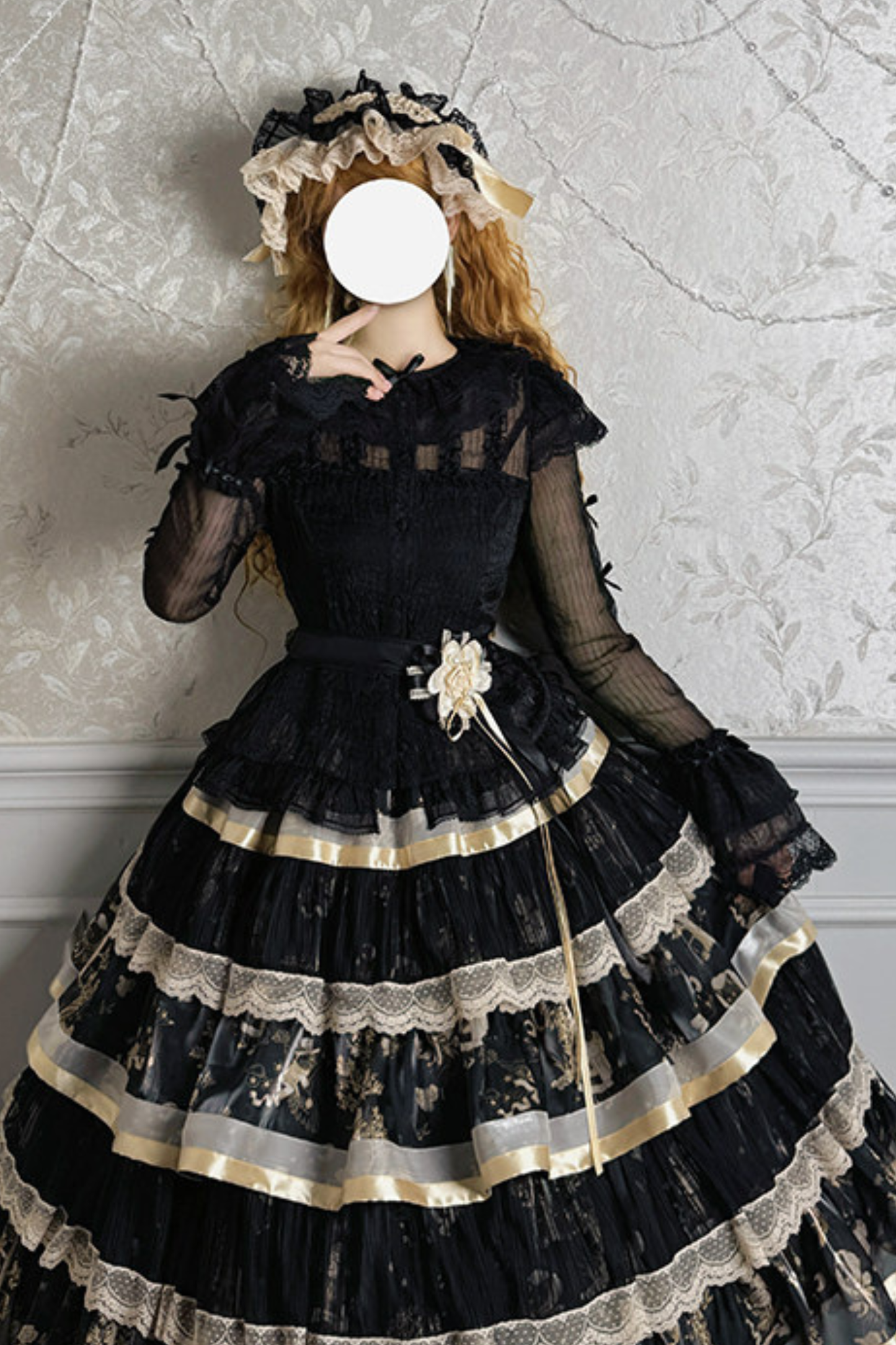 【4月3日予約締切】ファンタジーレースロリータブラウス