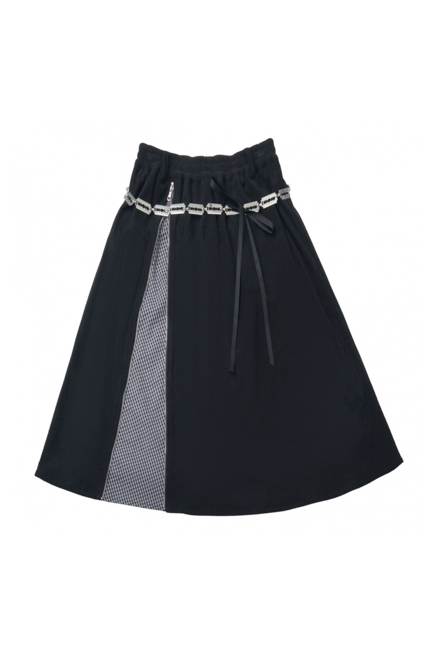 ブラックベリーフードジャケット+トップス+パンツ+スカート