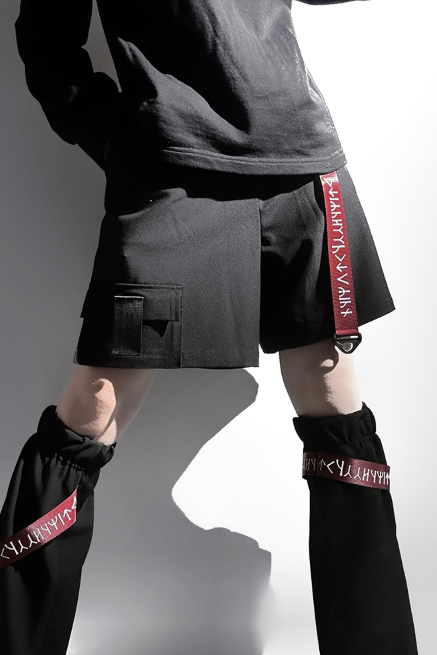 ハンサムハーフパンツ+レッグウォーマー