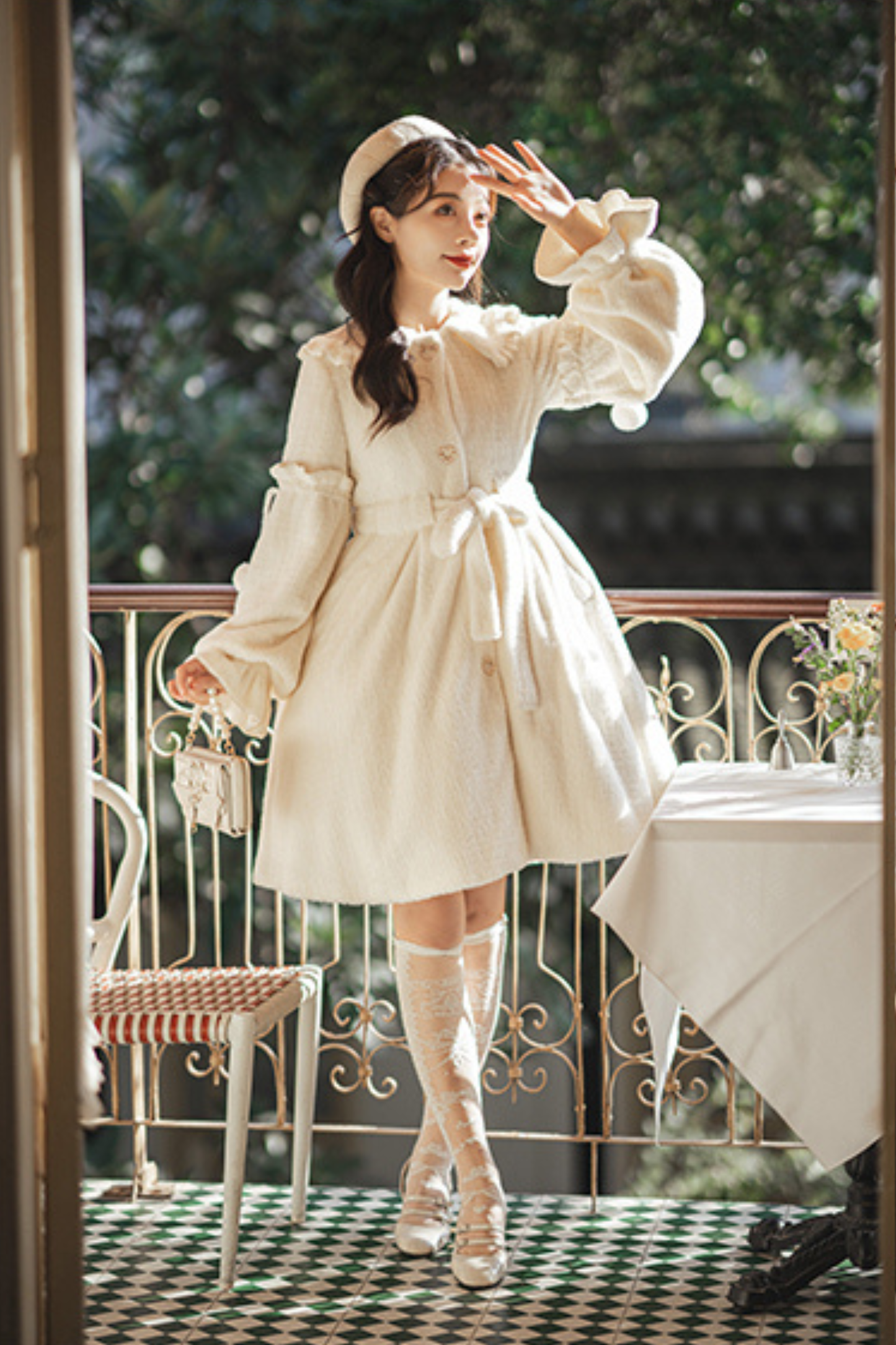 【予約商品】ウォームラビットファーロリータコート