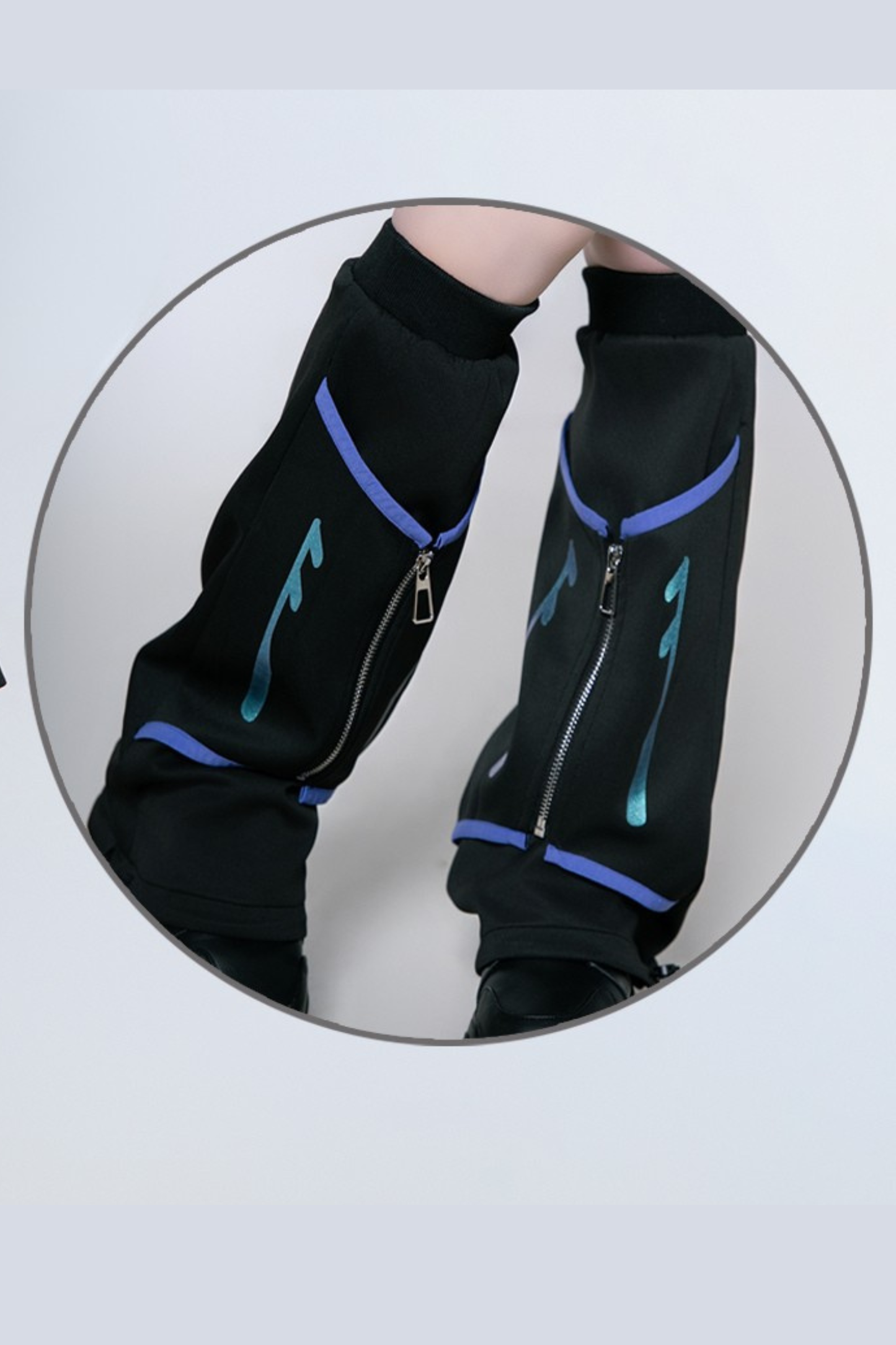 オーバーロードアニメガールジャケット+スカート+レッグカバー