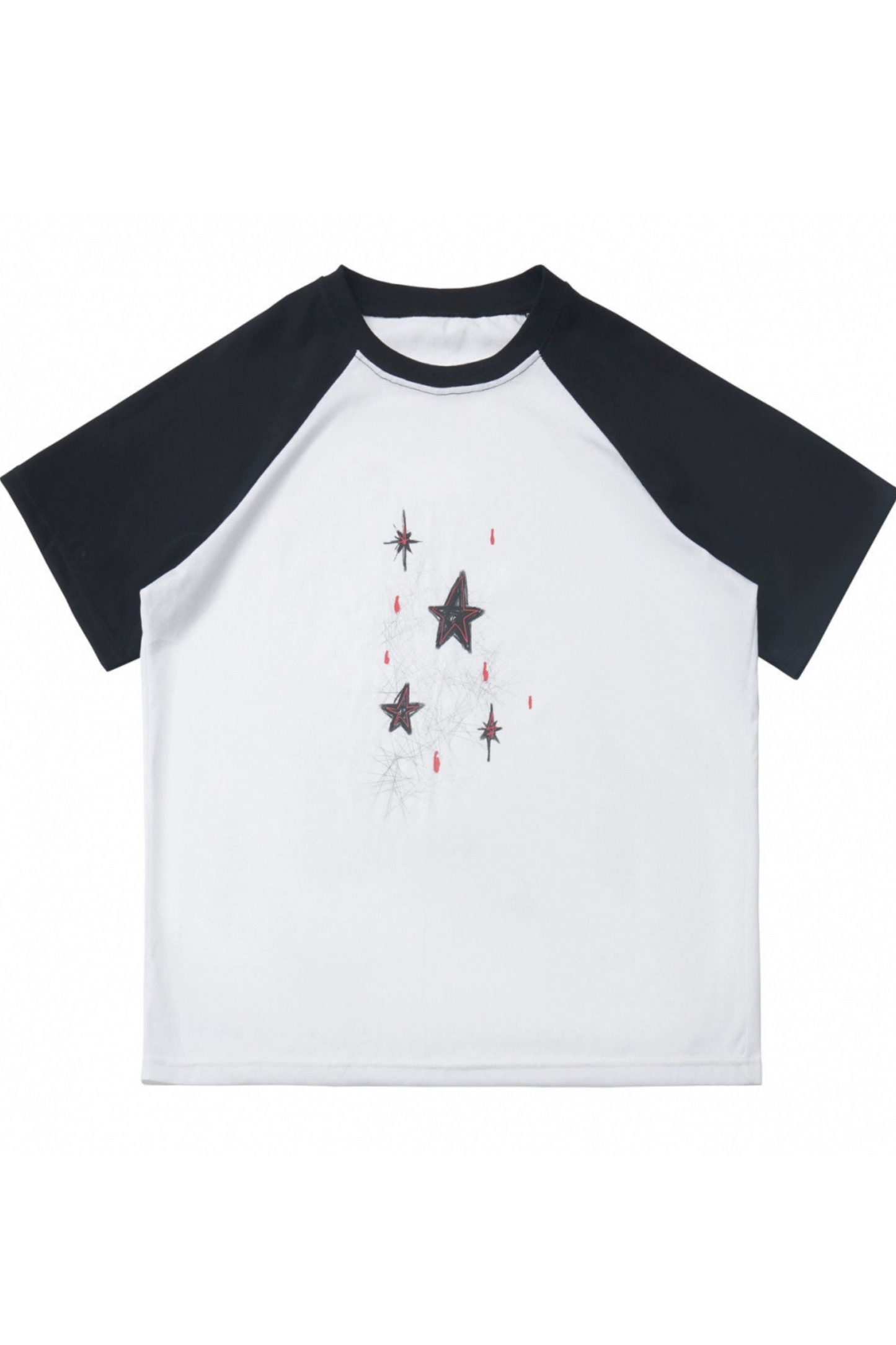 モードカジュアルレイヤードベスト+Tシャツ+ワイドパンツ+ワンピース