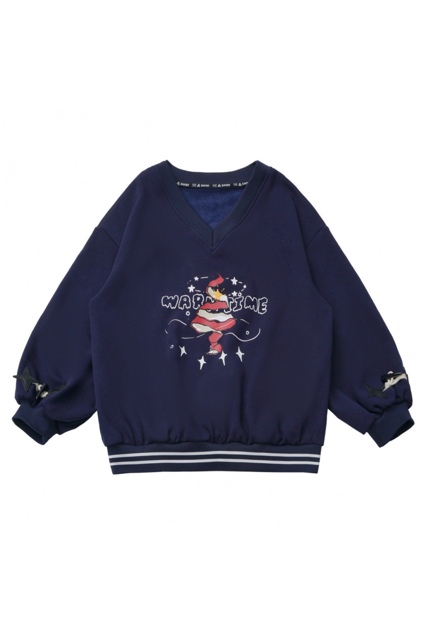 クリスマスフードコート+シャツ+スウェット+ロングスカート+パンツ