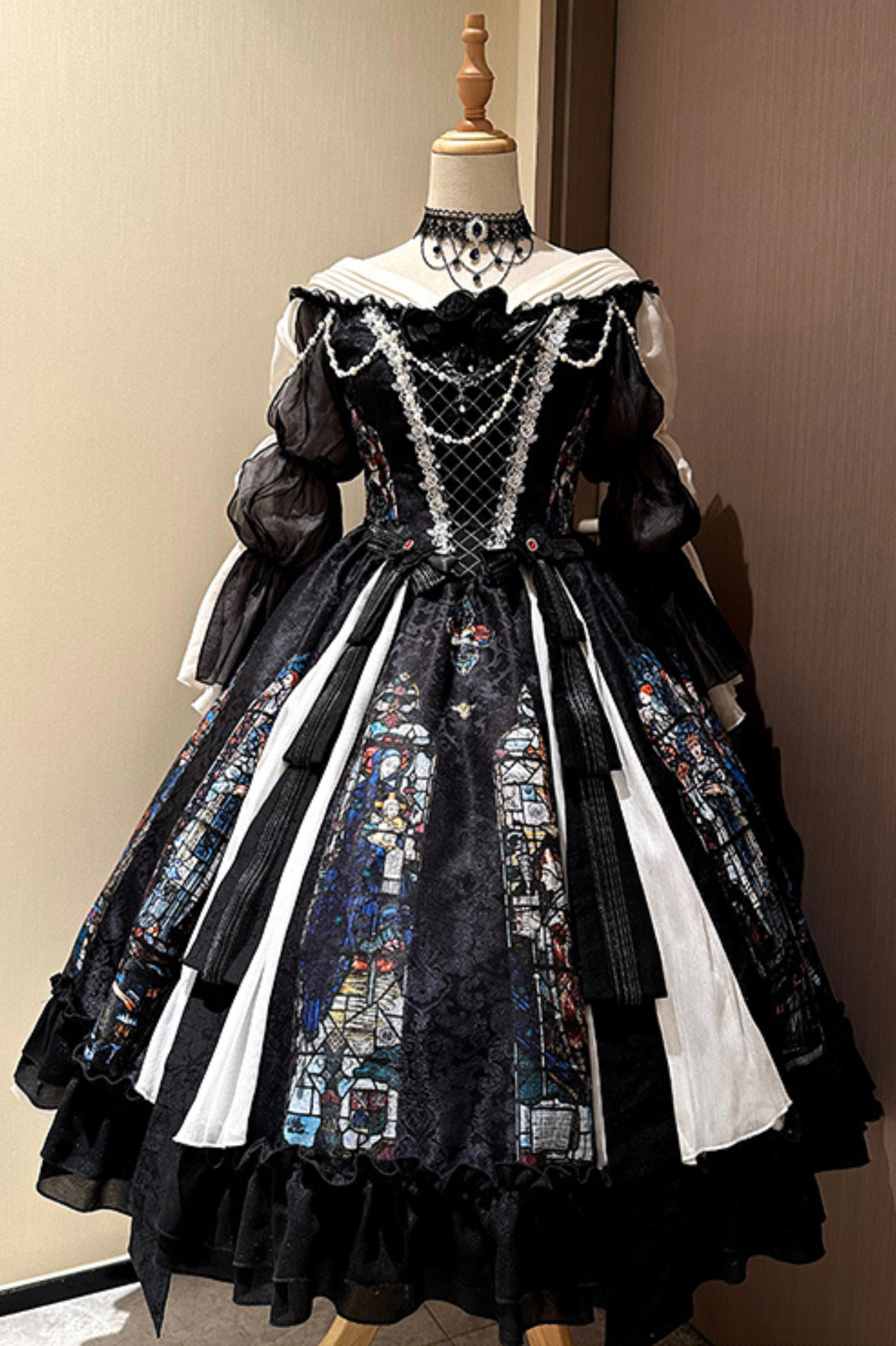 classic lolitia dresses Classical Elegant Dark Gothic Classic Lolita Dress – Belchic