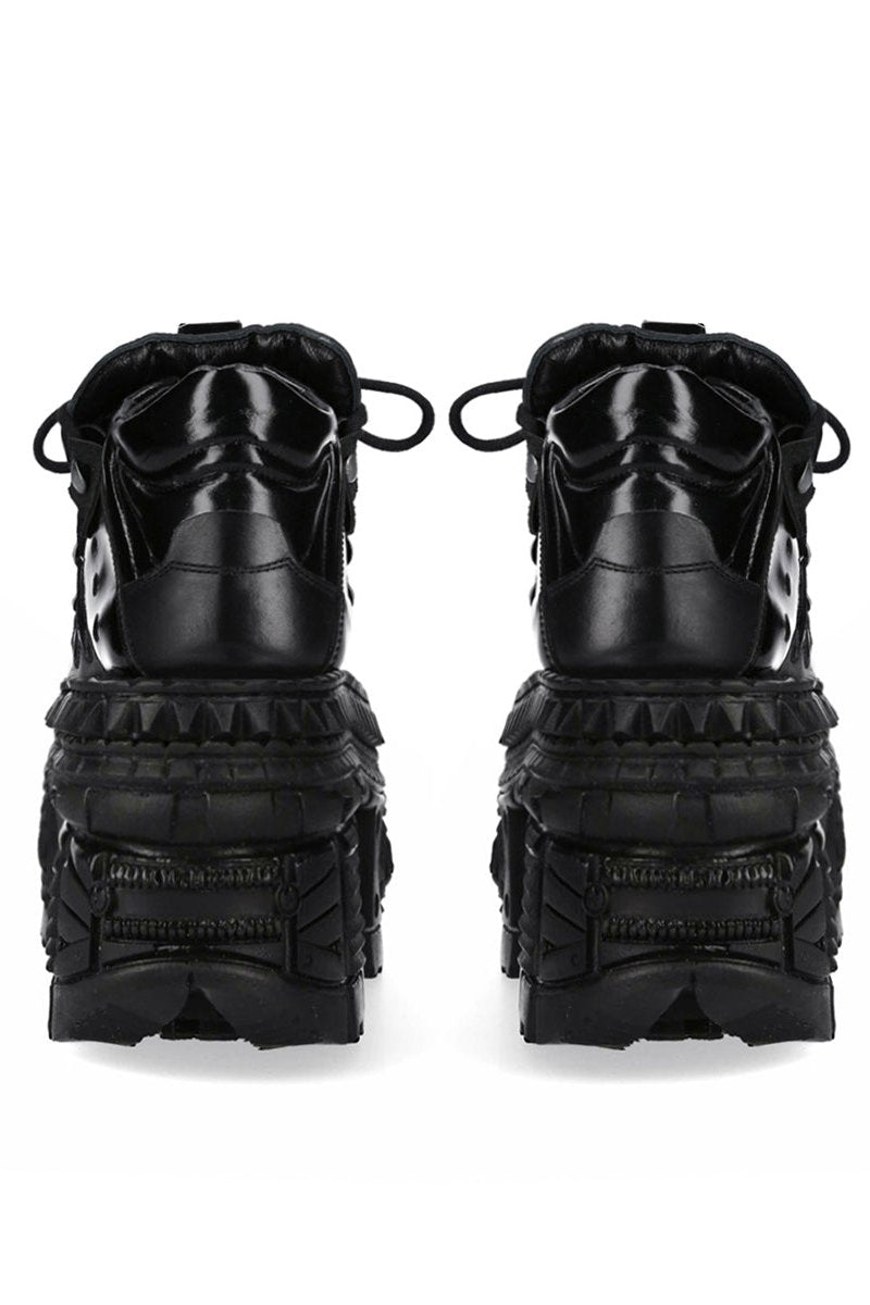 <strong>Mode d'attaque</strong> des <em>shoes</em> à semelles épaisses