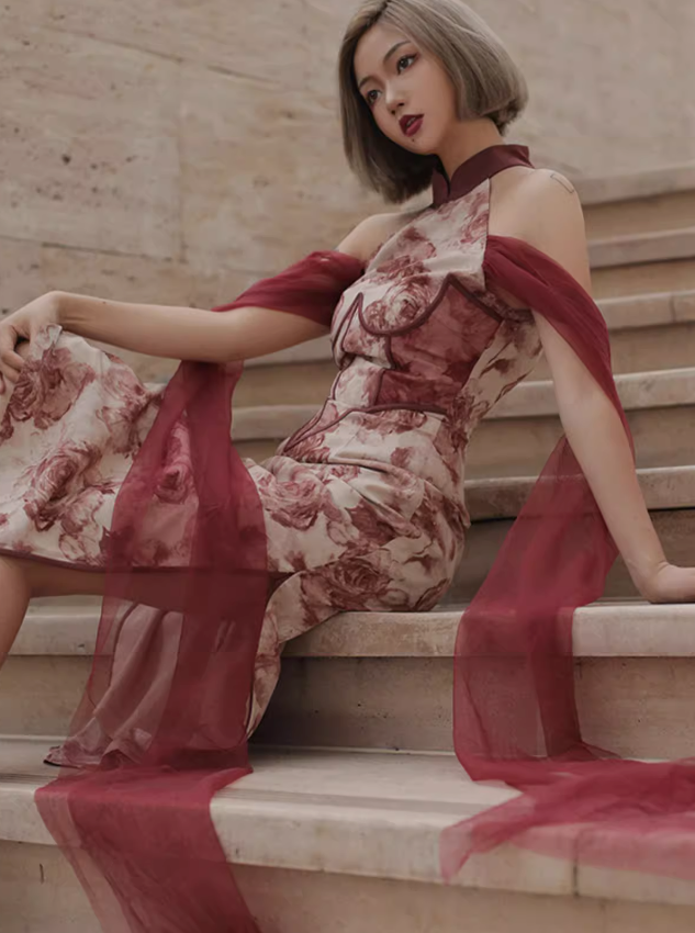 ナイルガーデンレトロワンピース