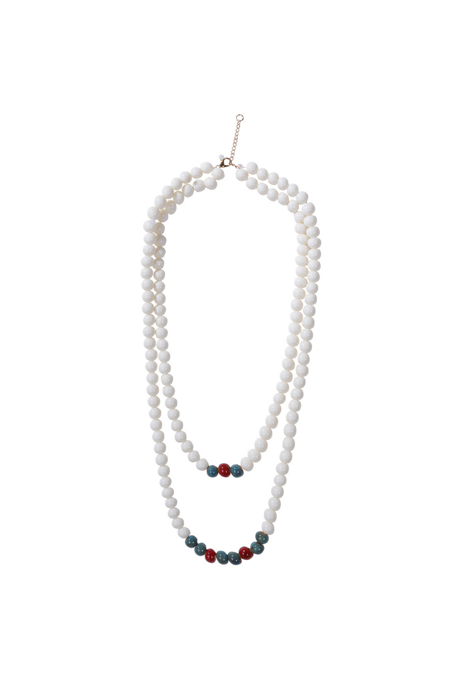 【予約商品】ダーククラシカルチャイナトップス+パンツ+ガードル+ネックレス