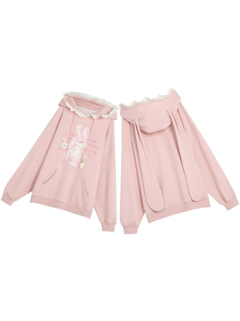 Rabbit Ruffle Soft Girl Top