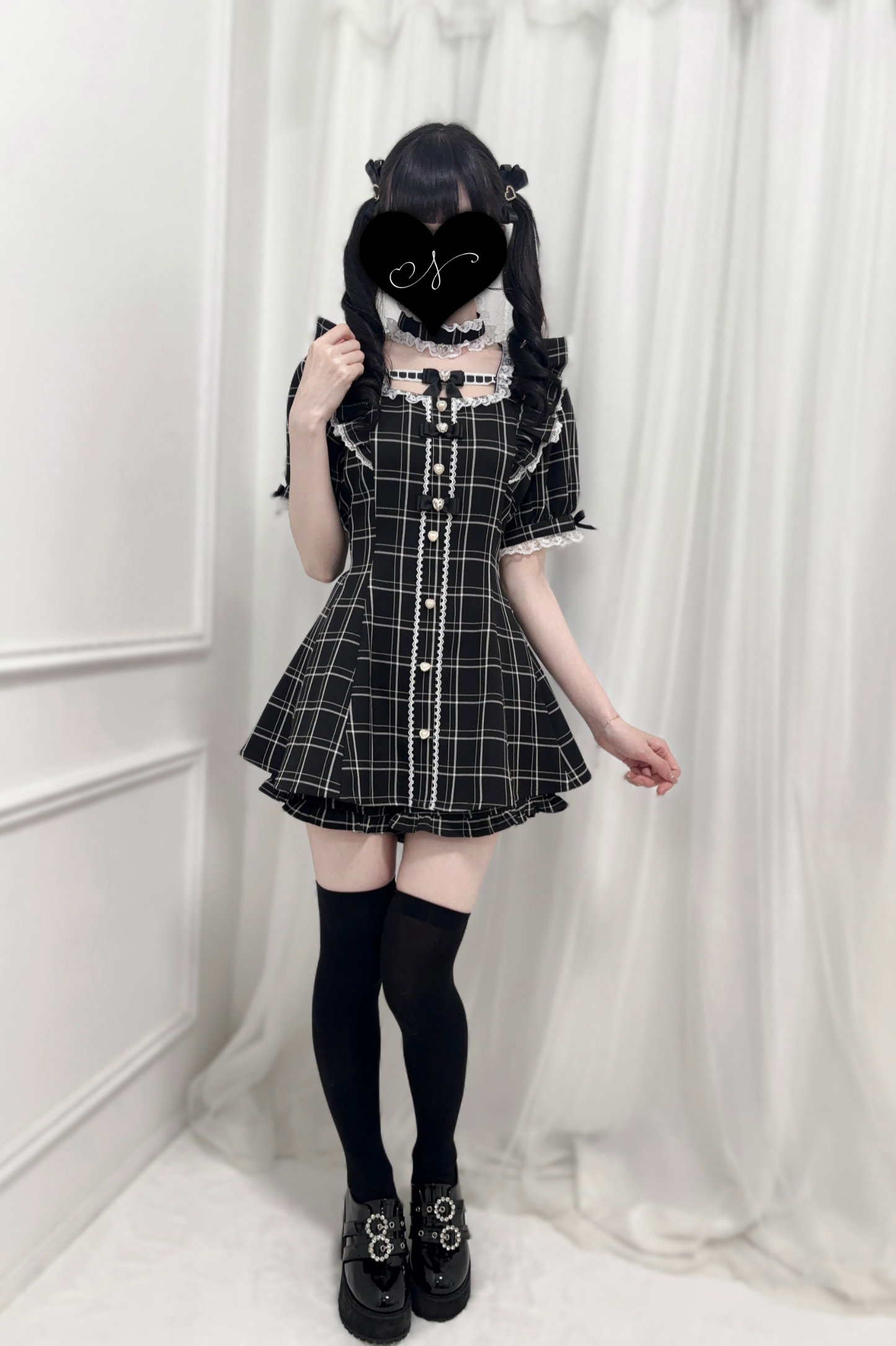 【予約商品】フリルスイートトップス+ショートスカート