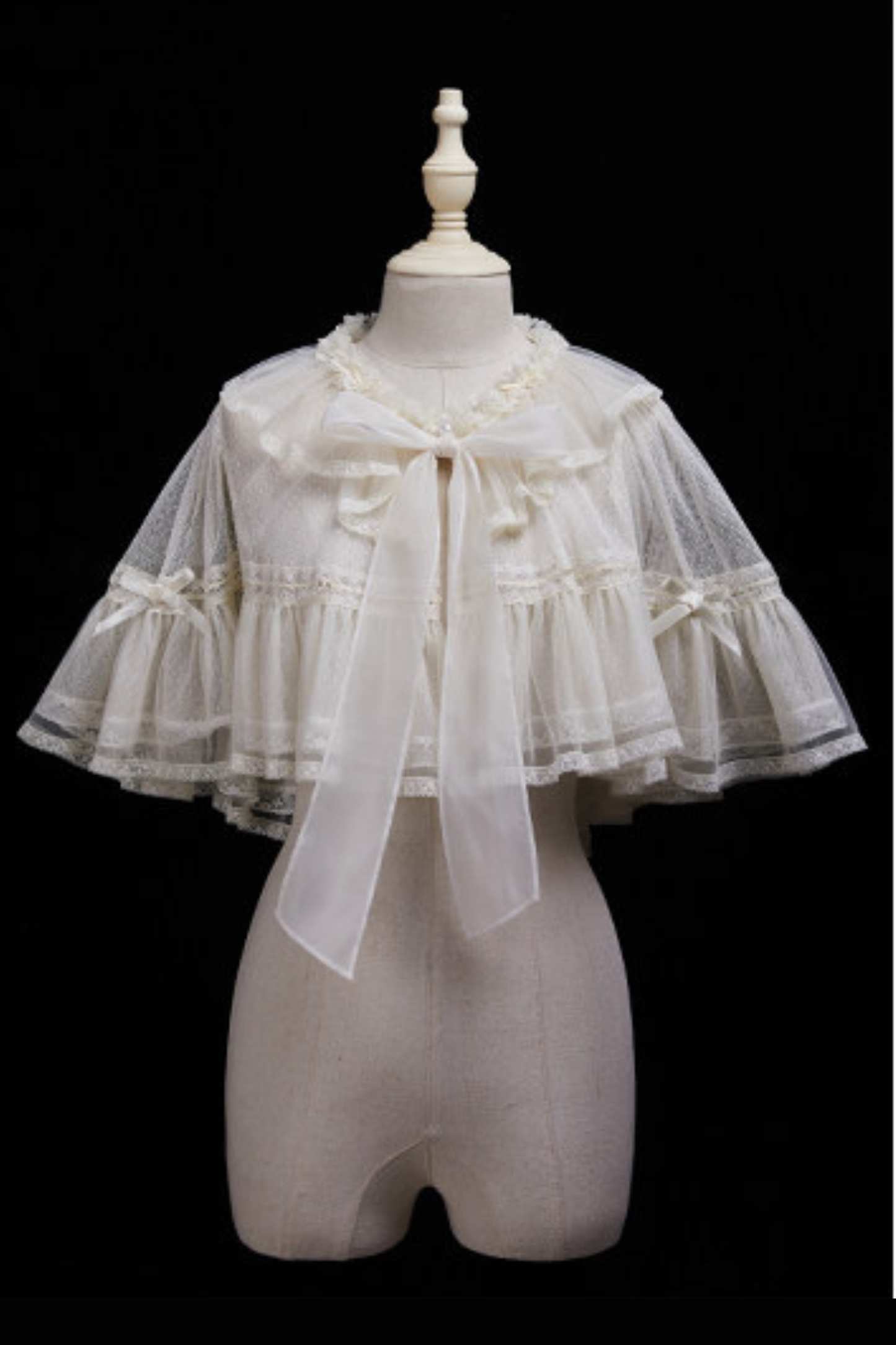 Vilandry Garden Off-Shoulder Dress + Jumper Skirt + Cape