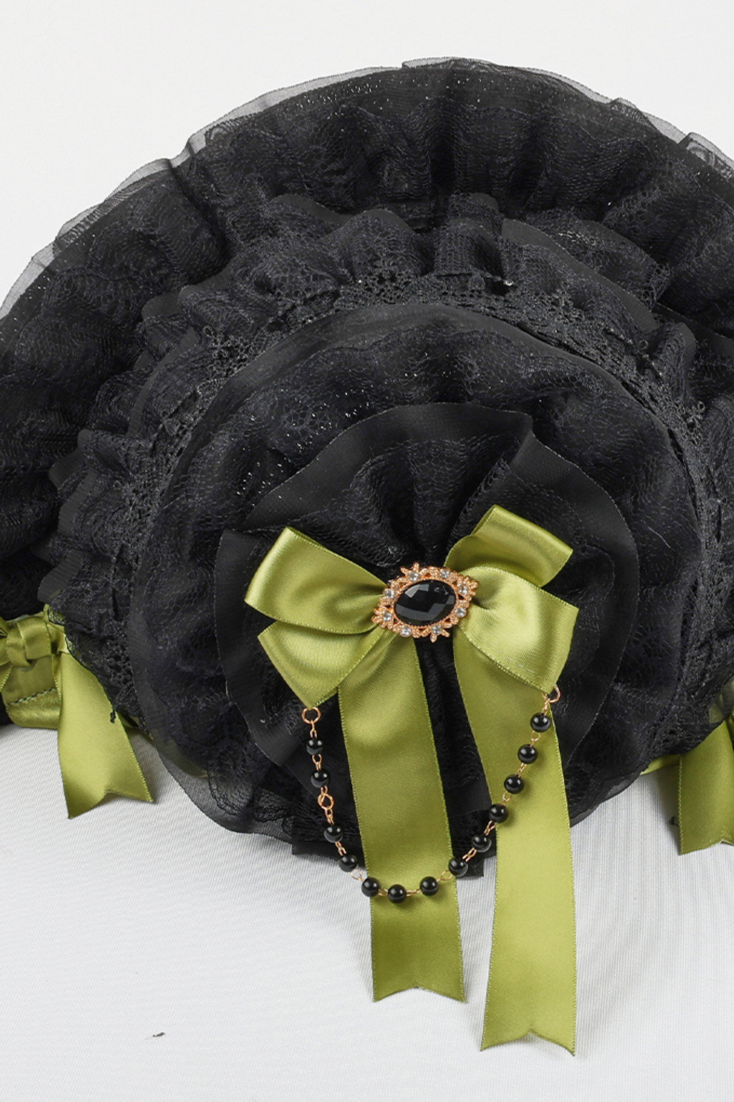 Ribbon Gothic Lolita Bonnet