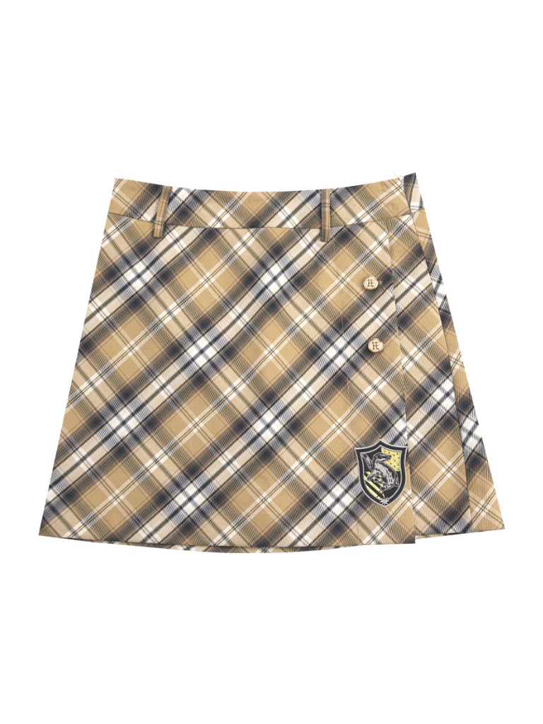 Plaid Class Tight Skirt